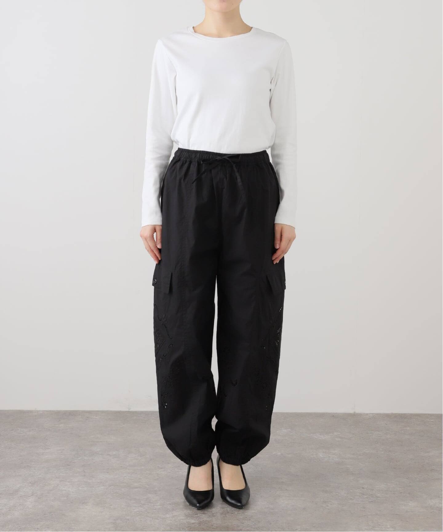 カットワークコットンカーゴパンツ（カーゴパンツ）｜SLOBE IENA