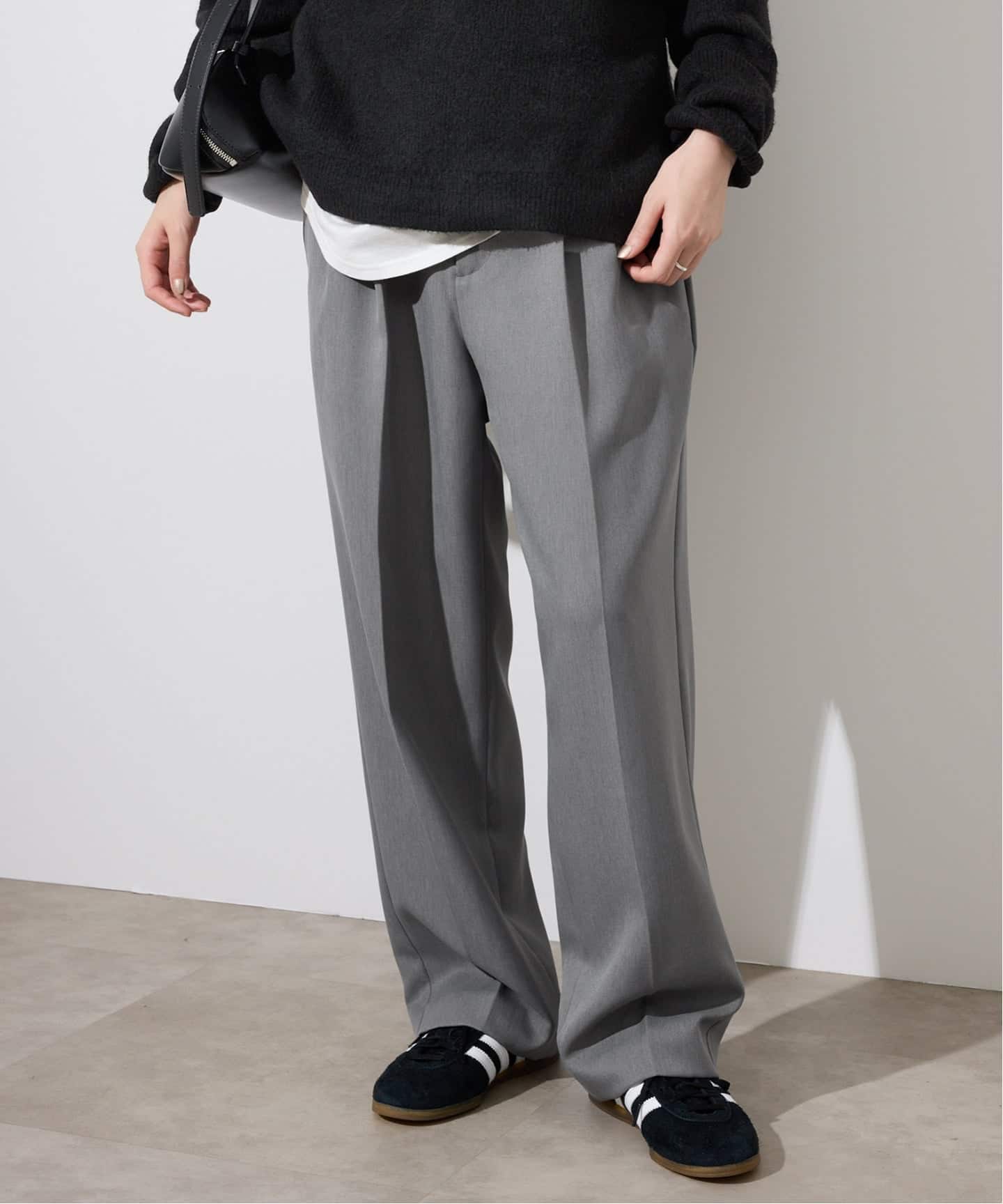 パウダーツイルイージーテーパードパンツ（その他パンツ）｜SLOBE IENA