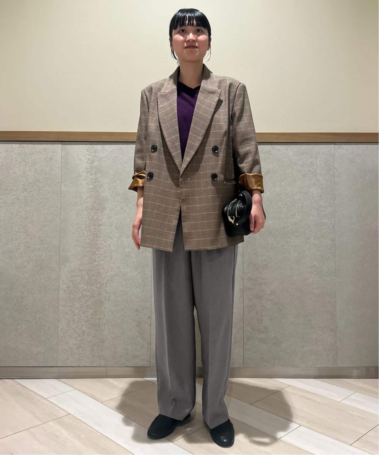 パウダーツイルイージーテーパードパンツ（その他パンツ）｜SLOBE IENA