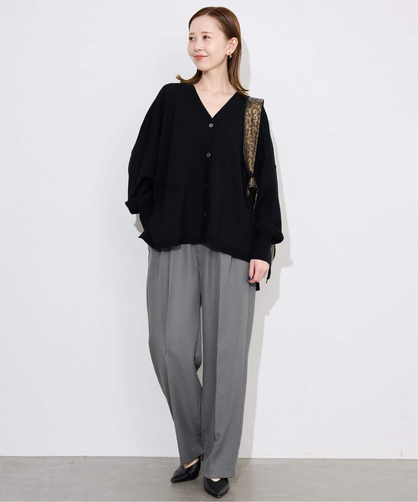 パウダーツイルイージーテーパードパンツ（その他パンツ）｜SLOBE IENA