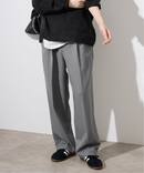 パウダーツイルイージーテーパードパンツ