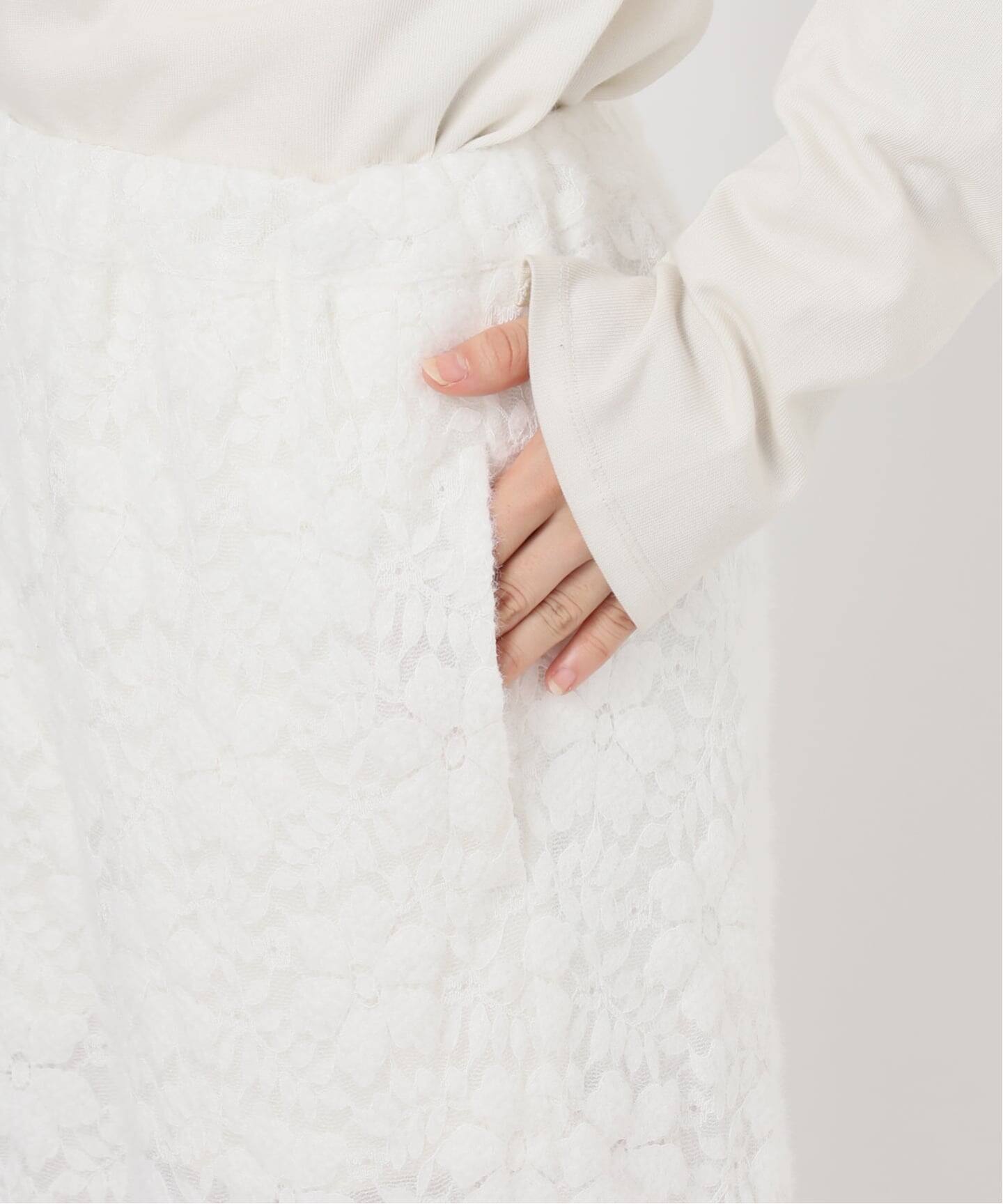 fluffy lace イージーパンツ（その他パンツ）｜SLOBE IENA（スローブ