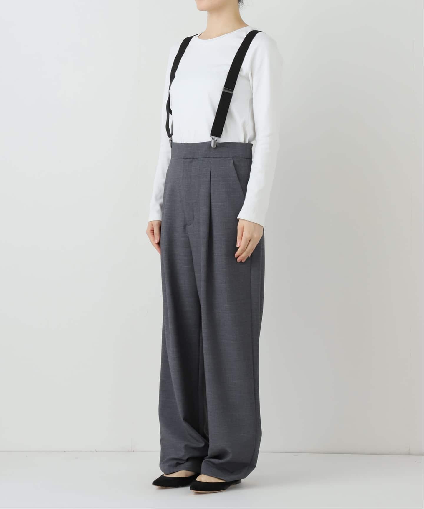 SLOBE IENA スローブイエナ サスペンダーカーゴパンツ サロペット SLOBE IENA（スローブイエナ）の「《追加2》サスペンダーカーゴ