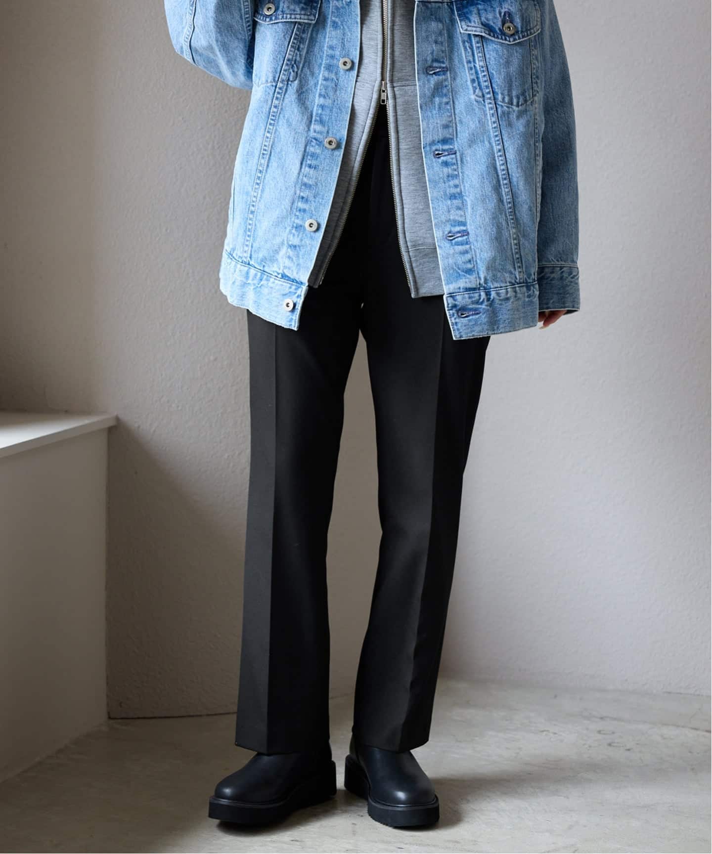 吸湿発熱/WEBのみ4サイズ展開》CIRCULATE WARM スティックパンツ