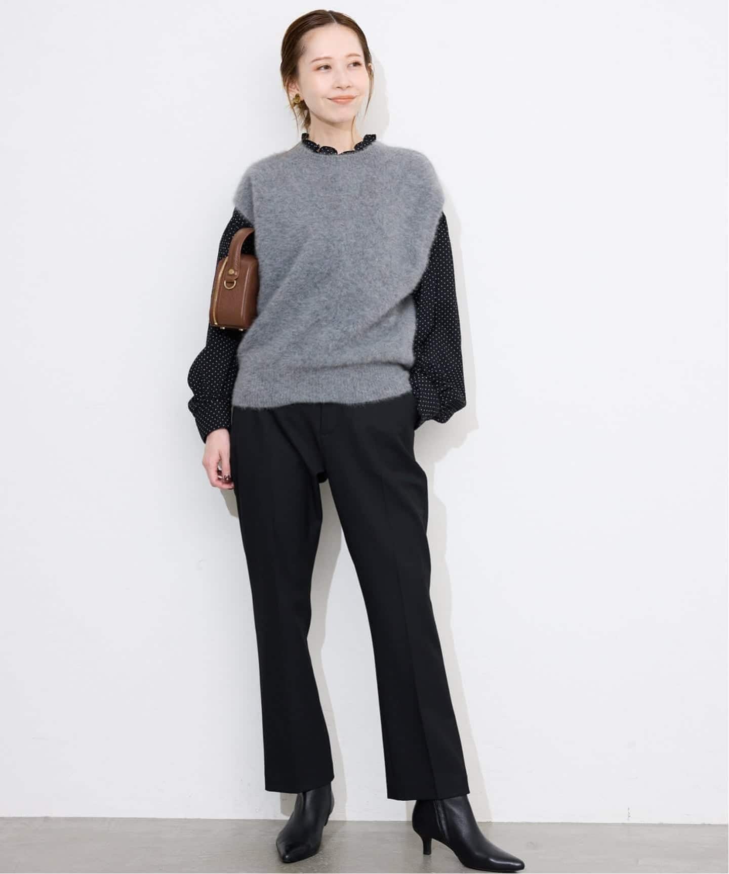 吸湿発熱/追加》CIRCULATE WARM スティックパンツ（スラックス