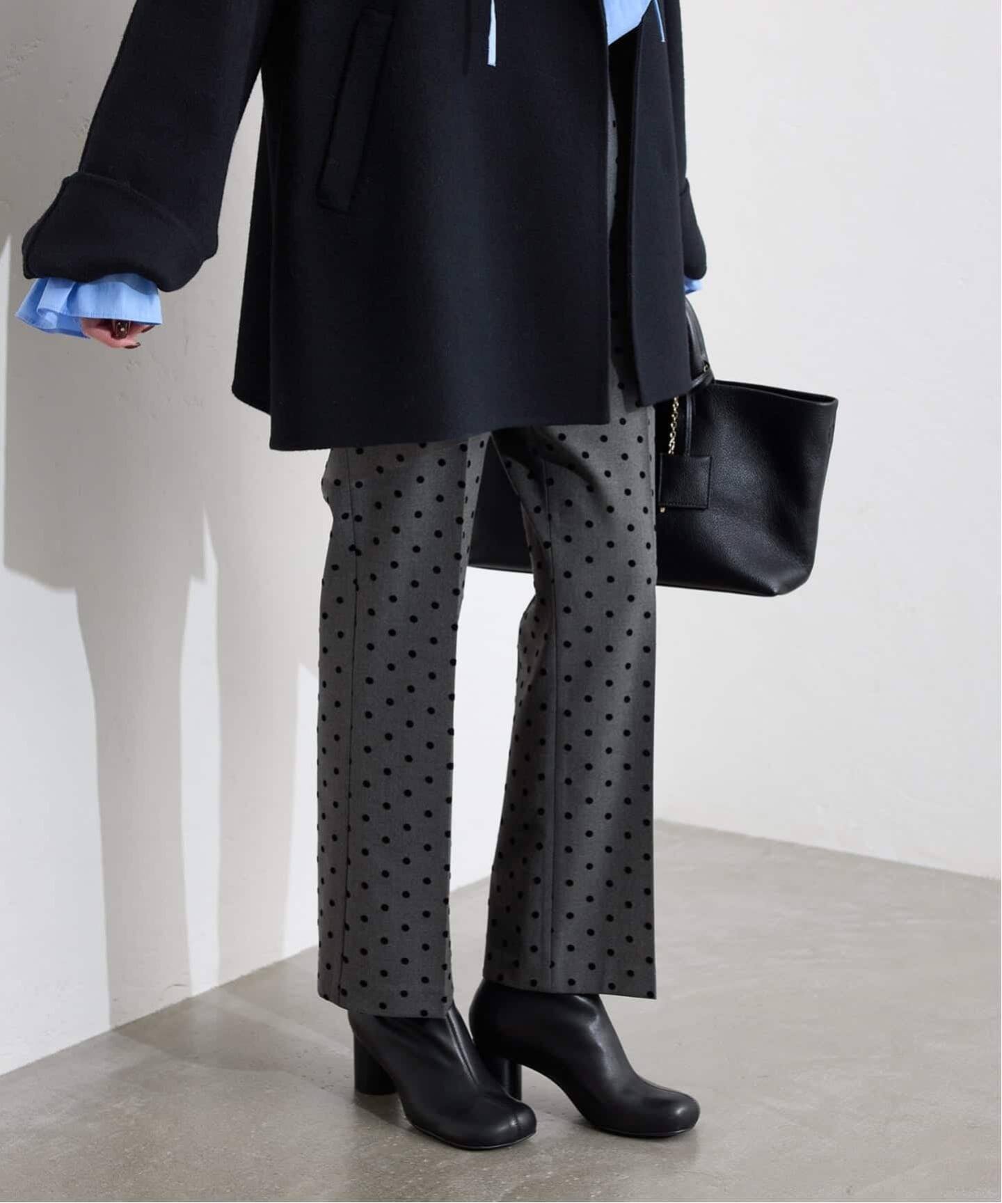 吸湿発熱/追加》CIRCULATE WARM スティックパンツ（スラックス