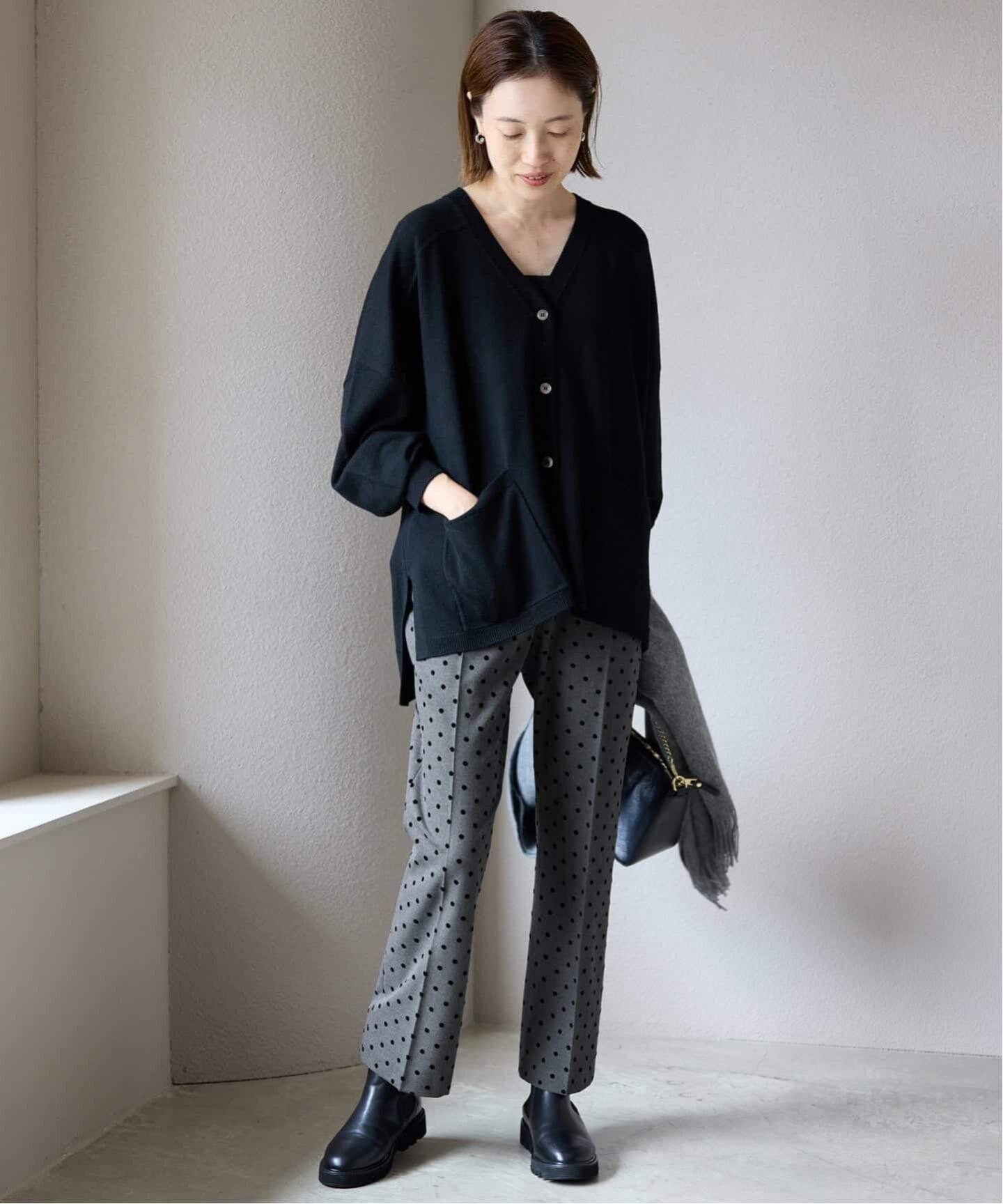 スローブイエナ　CIRCULATE WARM pants 36サイズ 吸湿発熱/追加》CIRCULATE WARM スティックパンツ（スラックス