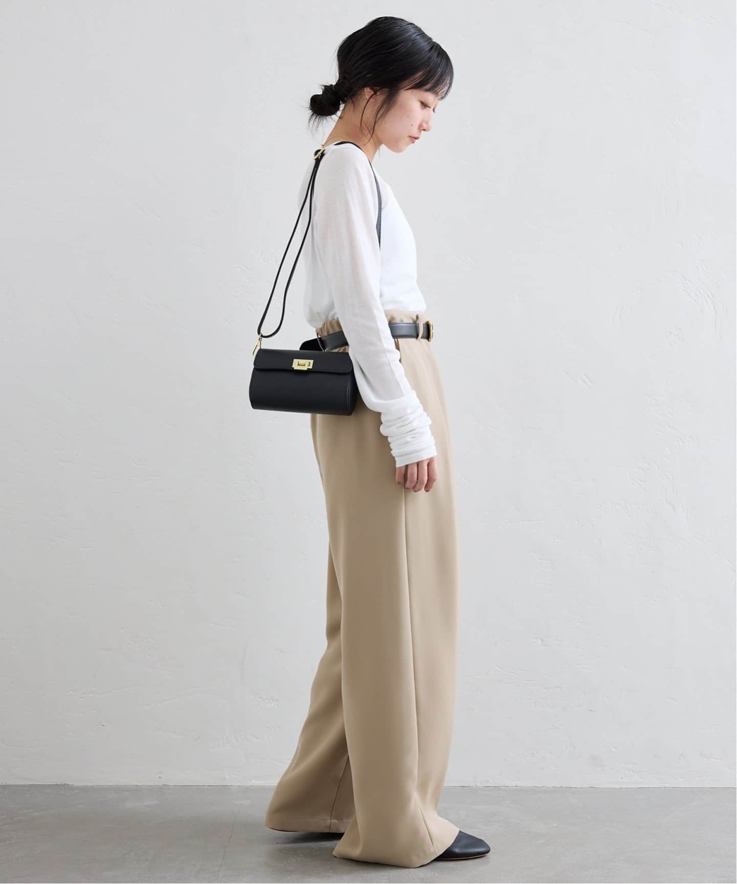 【専用】【新品】SLOBE IENA ダブルクロスショートパンツ　ブラック　38 専用】【新品】SLOBE IENA ダブルクロスショートパンツ ブラック