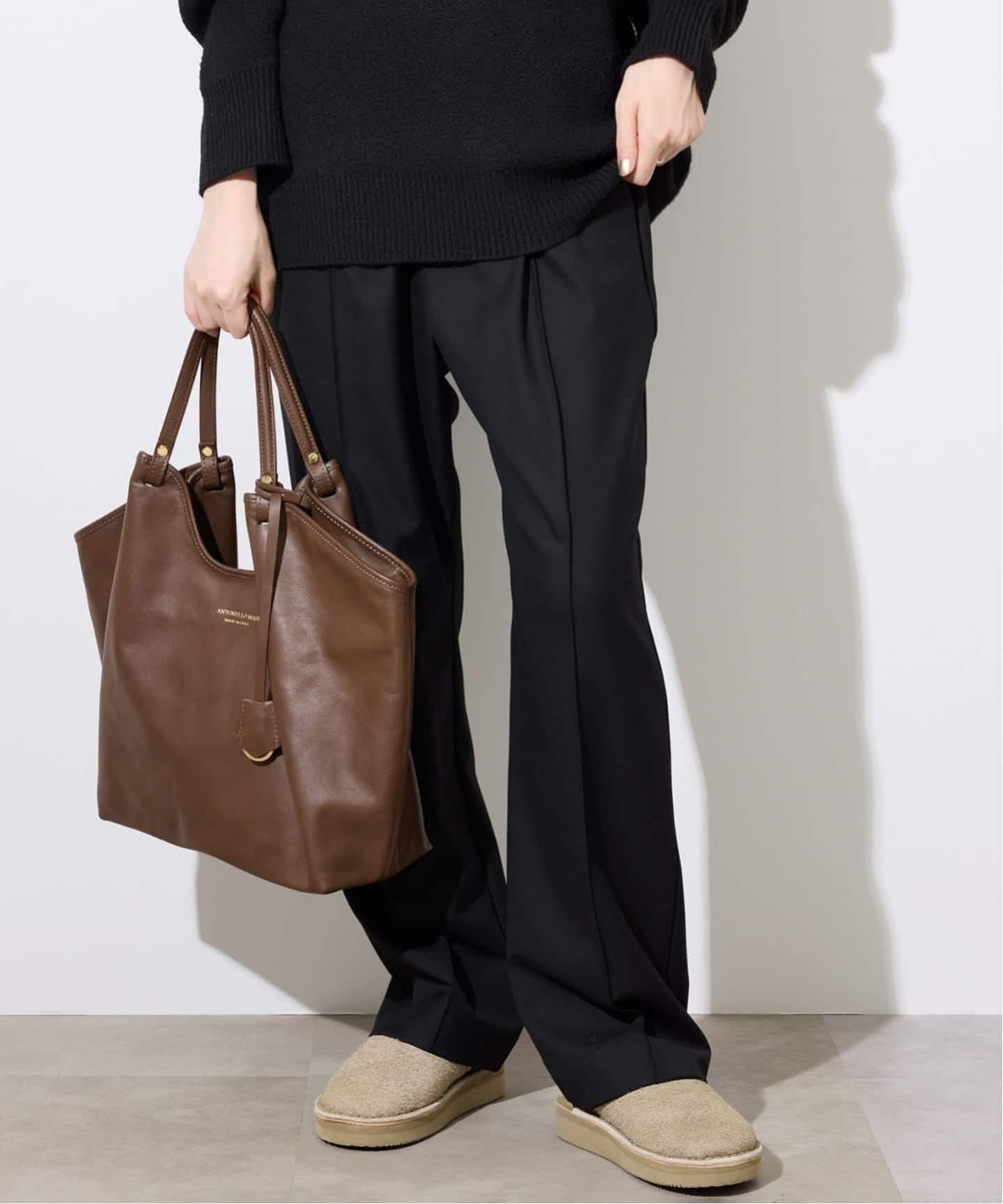 吸湿発熱/WEB限定/追加2》CIRCULATE WARM パンツ（スラックス）｜SLOBE