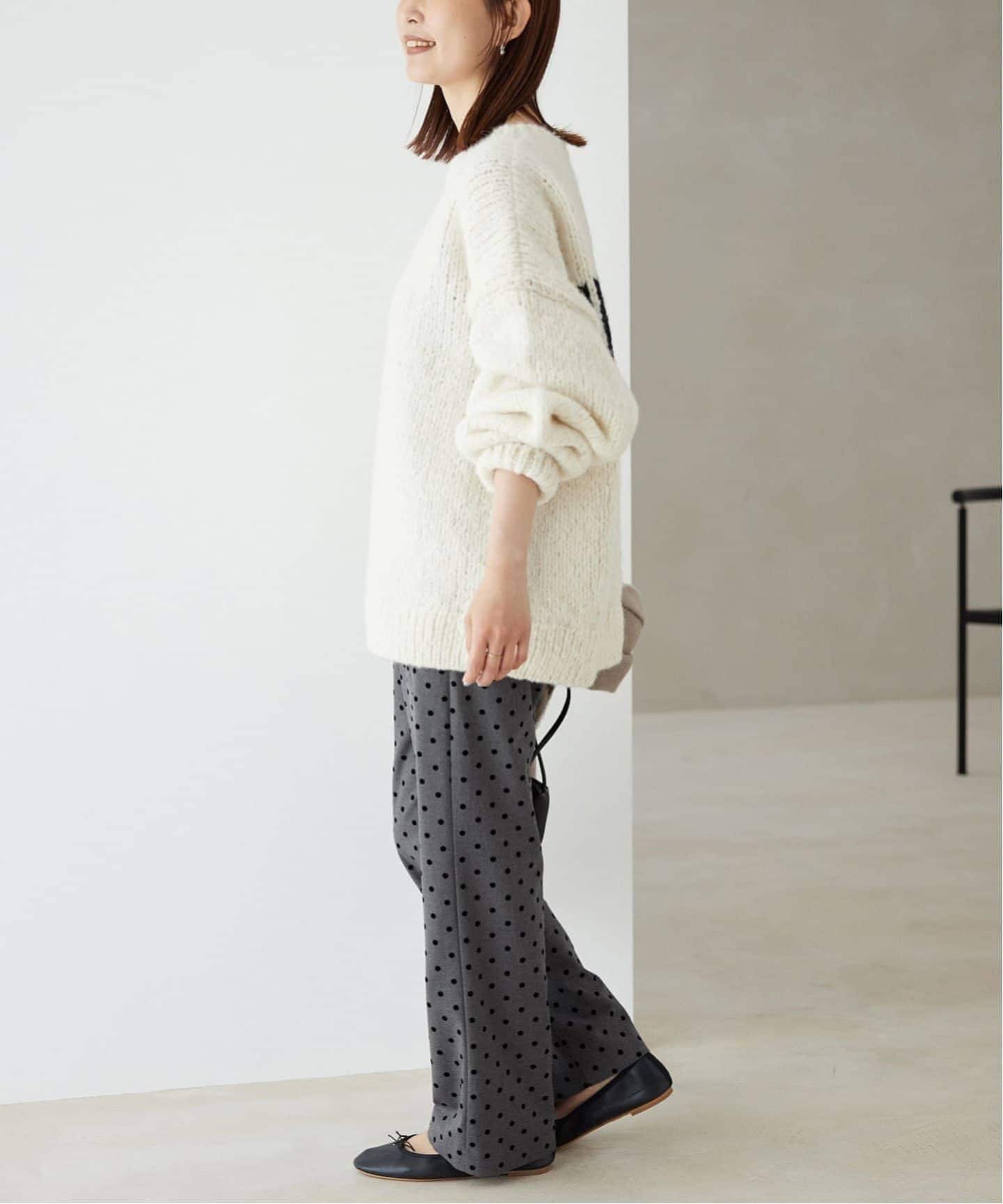 吸湿発熱/WEB限定/追加2》CIRCULATE WARM パンツ（スラックス）｜SLOBE