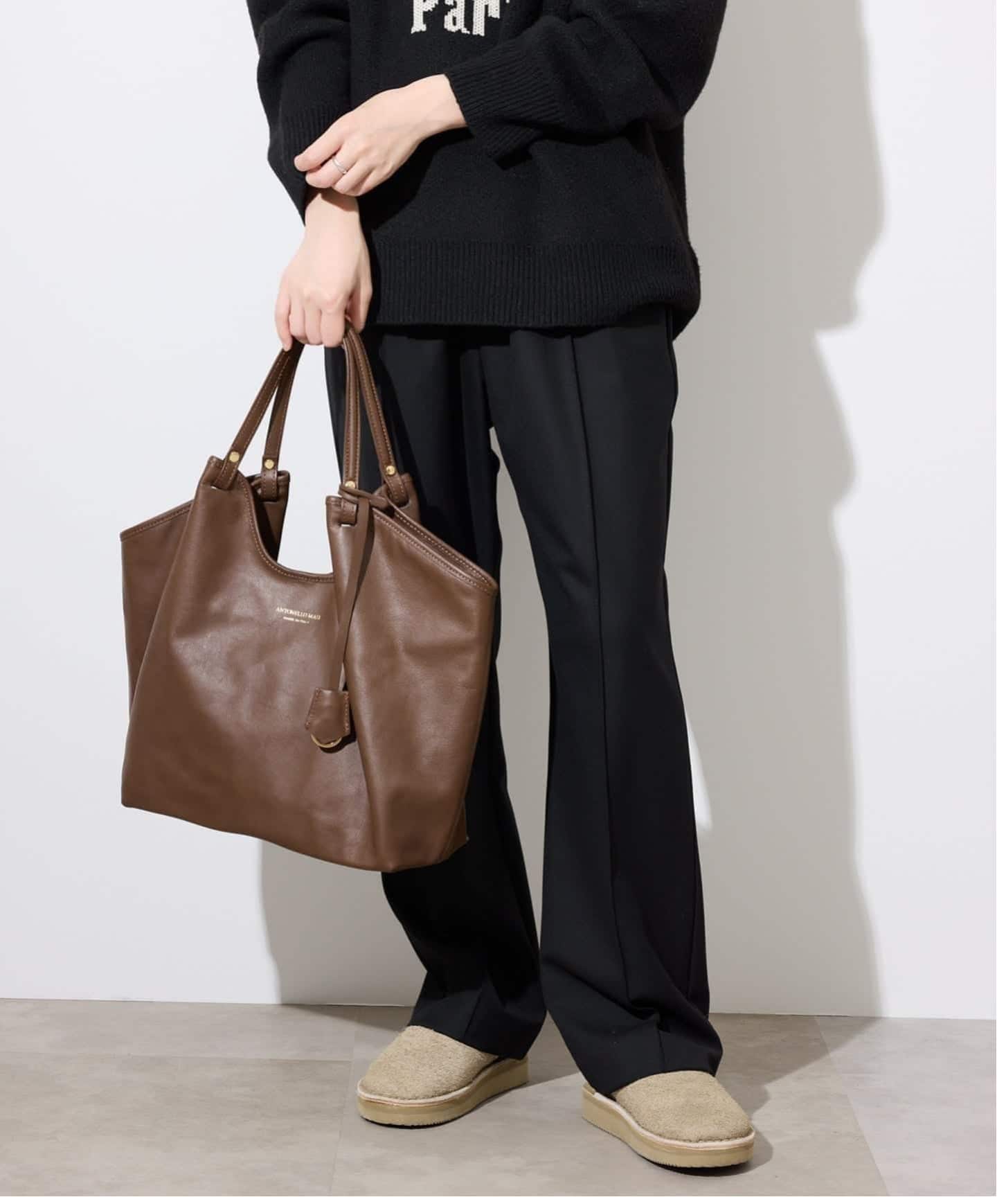 吸湿発熱/WEB限定/追加2》CIRCULATE WARM パンツ（スラックス）｜SLOBE