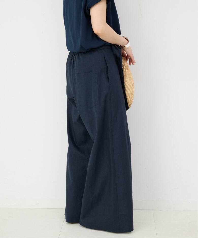 リネン混リボンパンツ（その他パンツ）｜SLOBE IENA（スローブ イエナ  