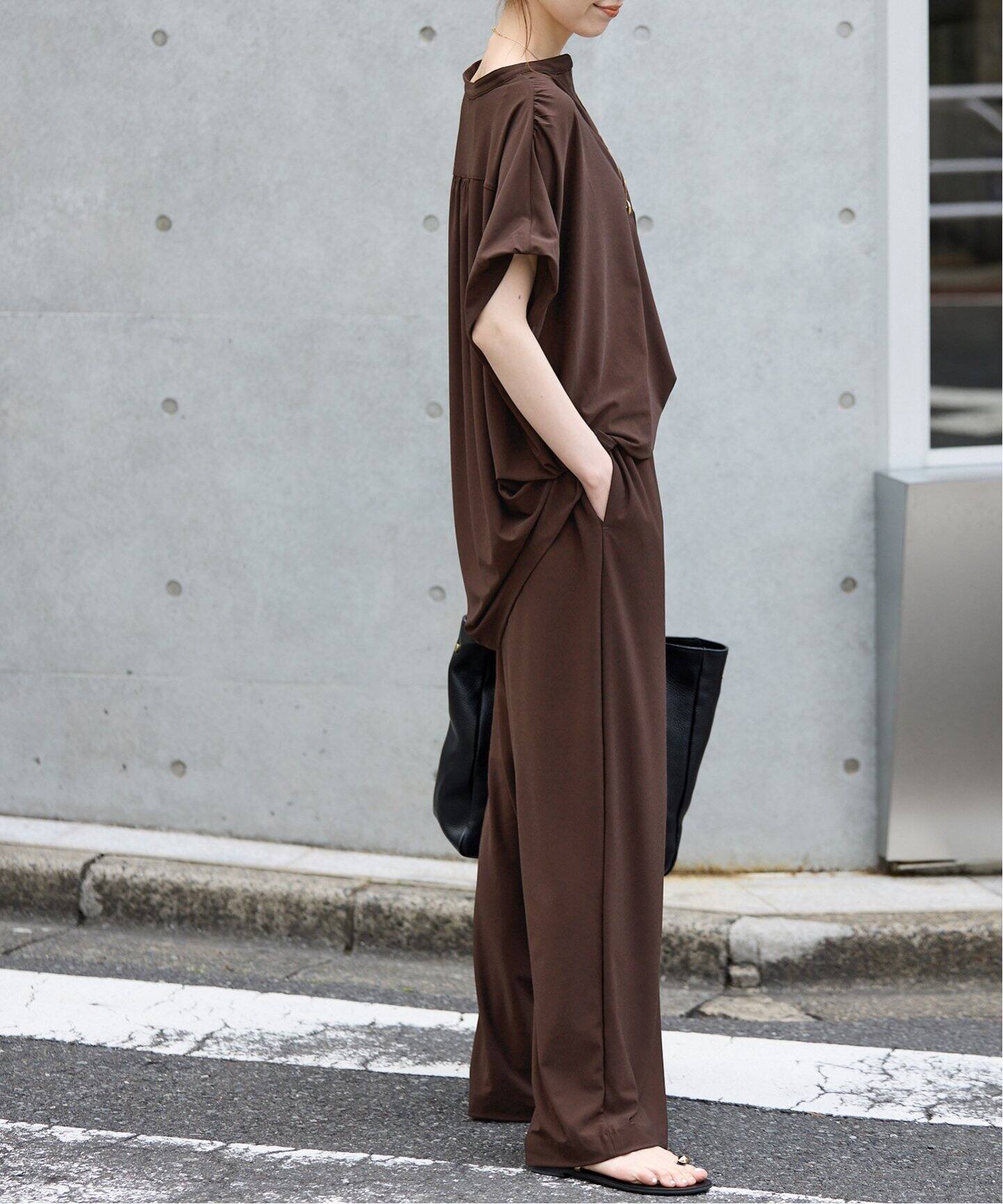 2枚セット/予約》カットジョーゼットセットアップ（Tシャツ