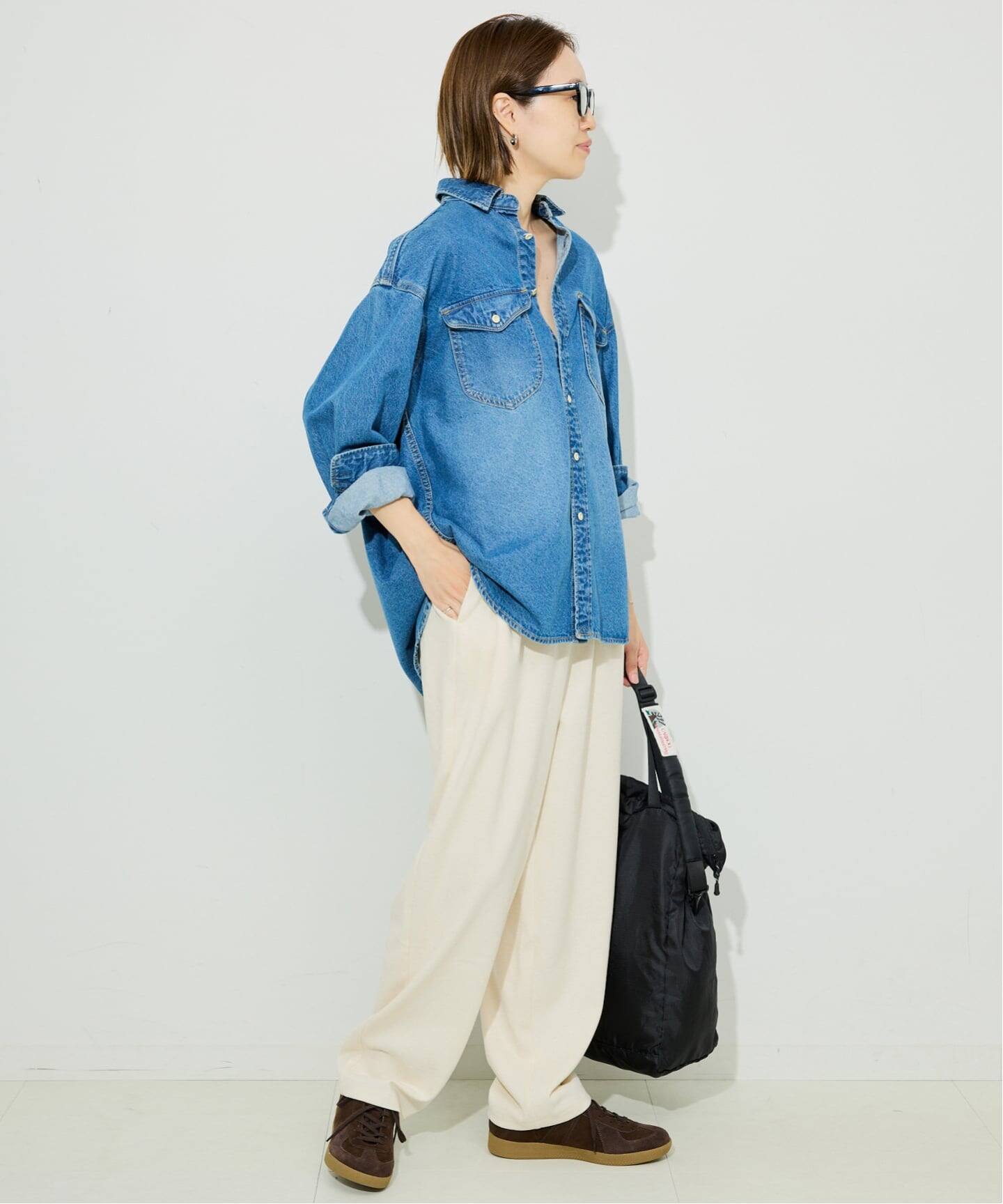 SLOBE IENAスローブイエナ ボリュームギャザーイージーパンツ SLOBE IENA（スローブイエナ）の「ボリュームギャザーイージー