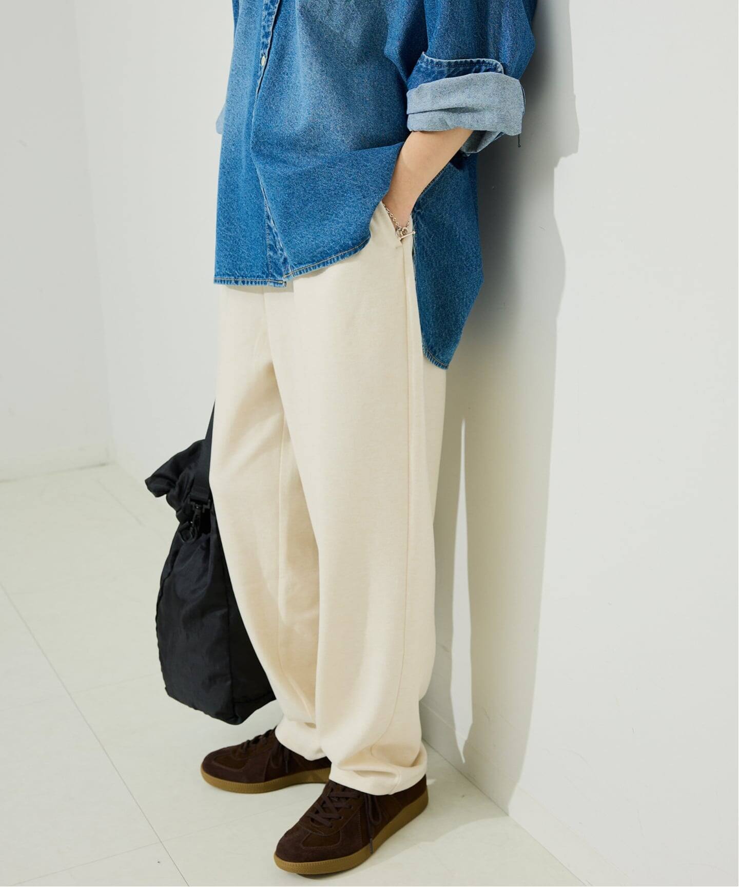 SLOBE IENAスローブイエナ ボリュームギャザーイージーパンツ SLOBE IENA（スローブイエナ）の「ボリュームギャザーイージー