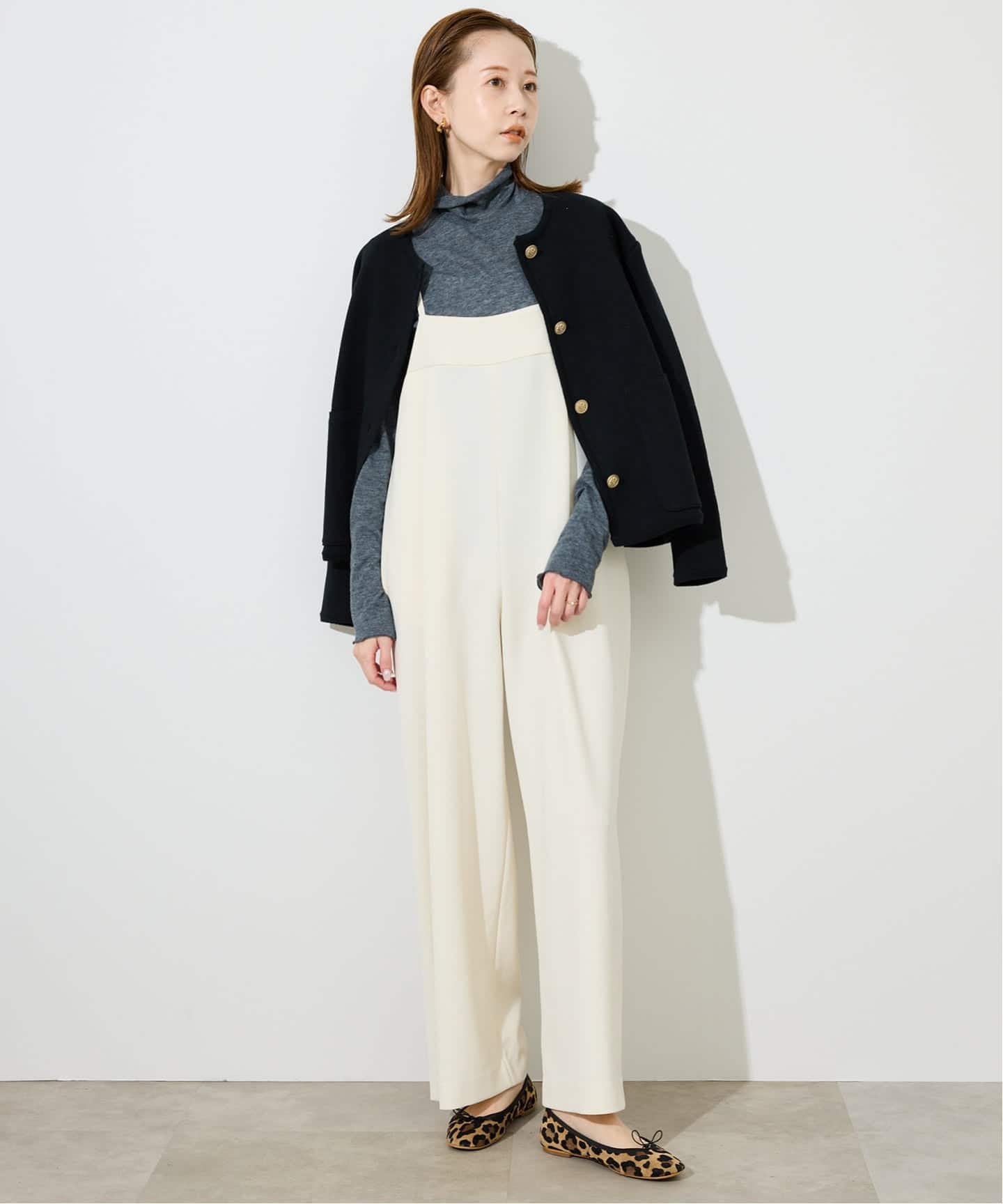 ダブルクロスサロペット（サロペット／オーバーオール）｜SLOBE IENA