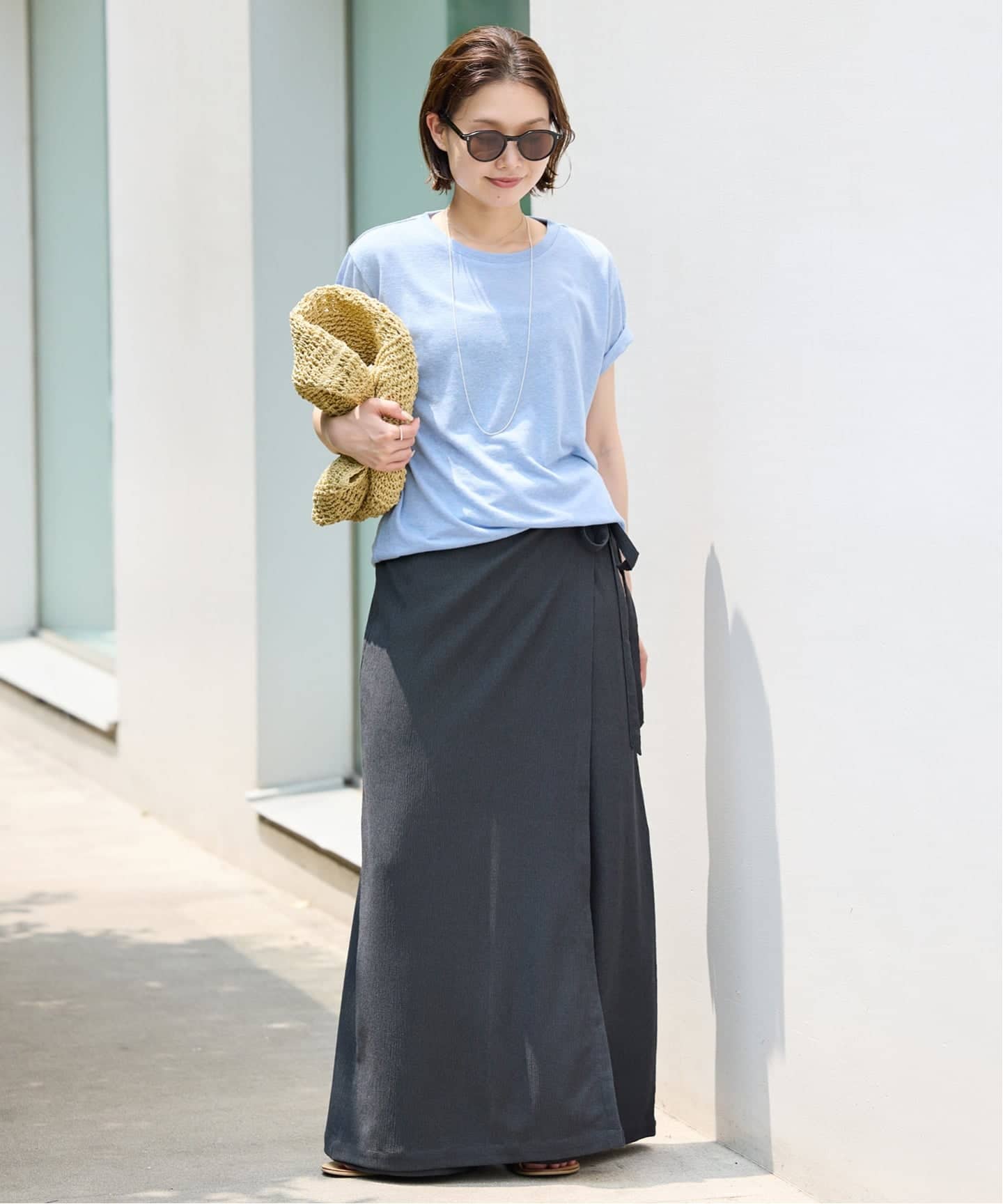 値下げ　美品　slobe iena ラップジャージパンツ SLOBE IENA｜《WEB限定/追加3》ラップジャージパンツ | Rakuten