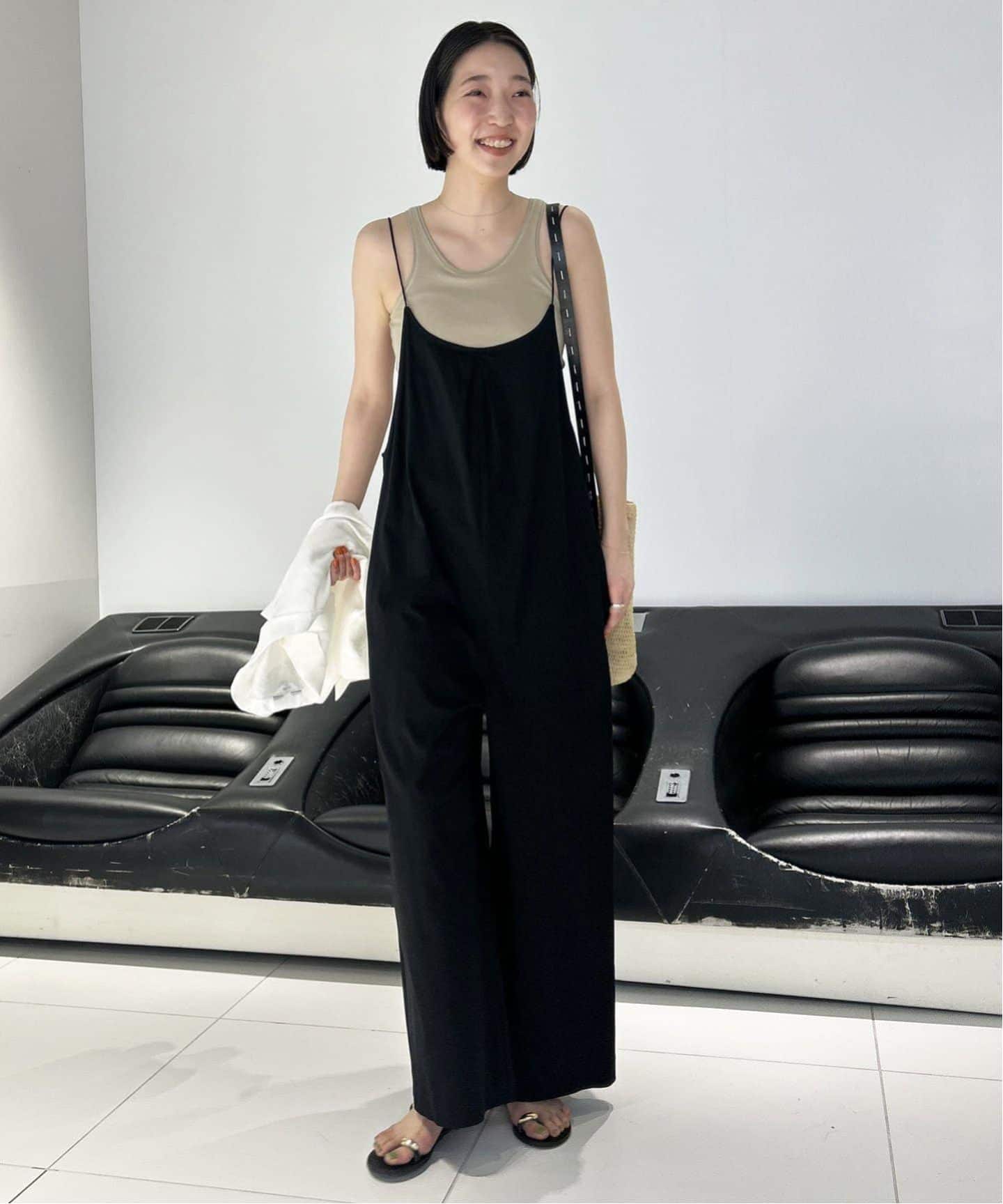 SLOBE IENA 接触冷感　Albini キャミサロペット SLOBE IENA｜《接触冷感》Albini キャミサロペット | Rakuten