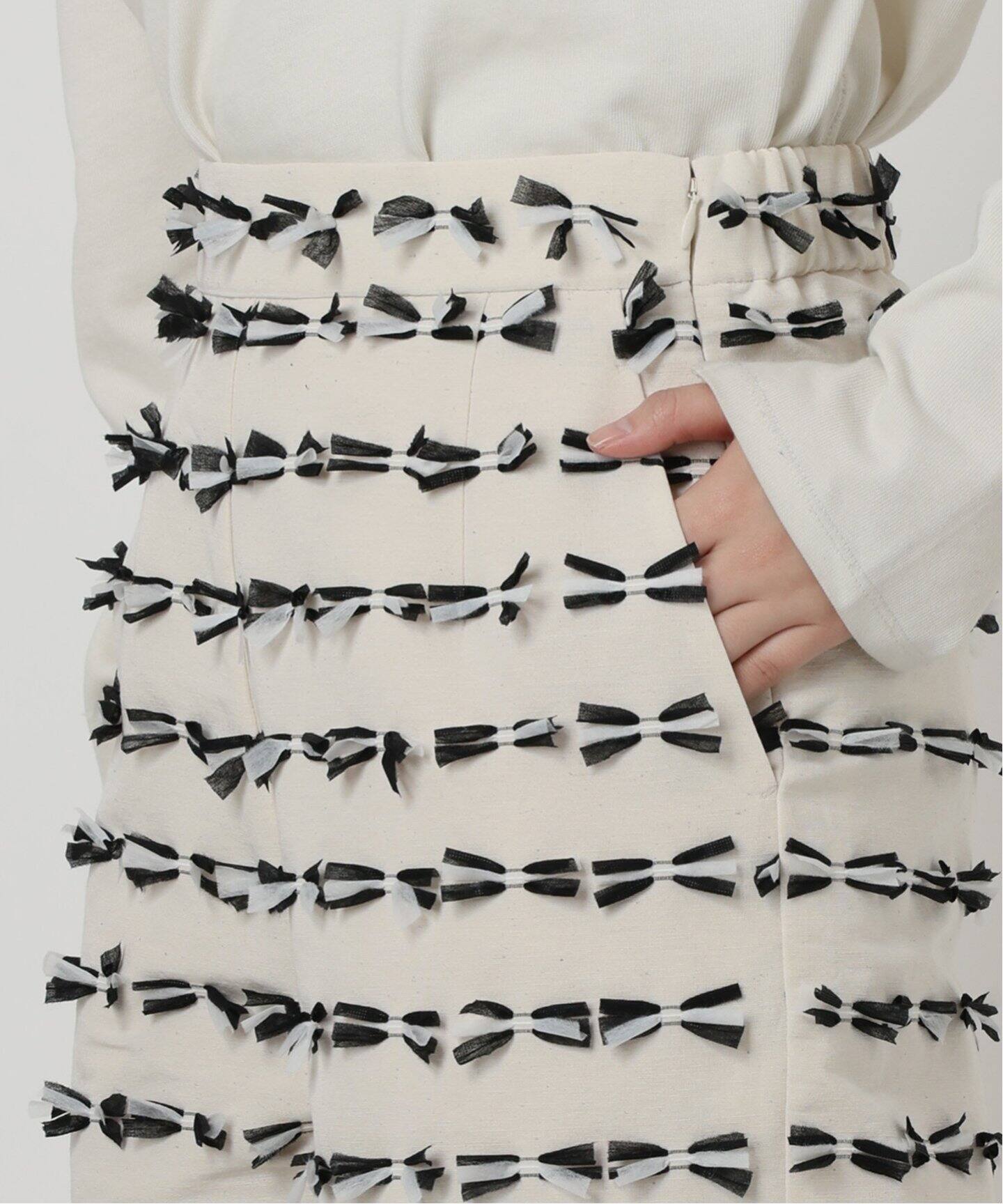 WEB/一部店舗限定》ribbon パンツ（その他パンツ）｜SLOBE IENA
