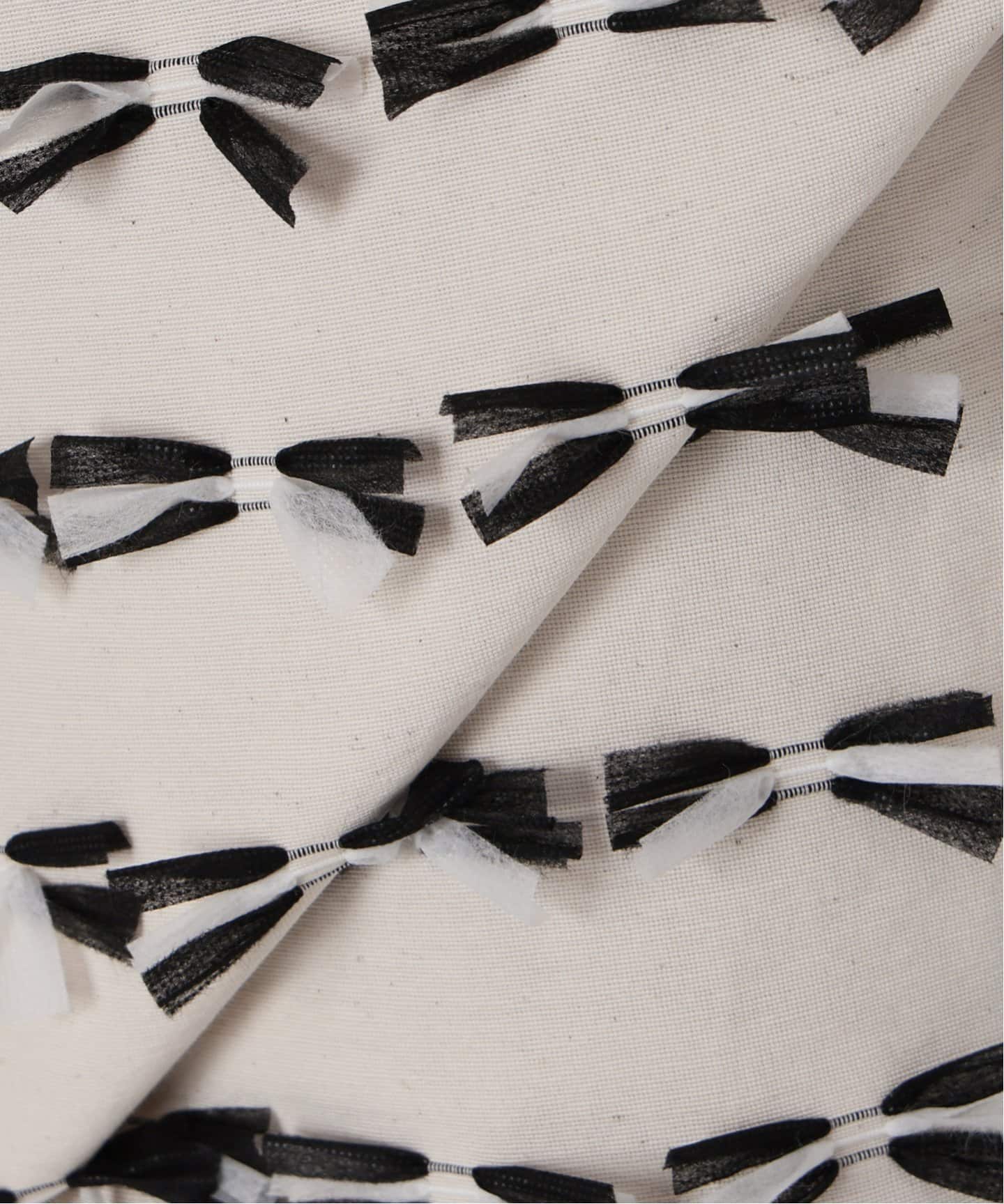 【新品】SLOBE IENA ボトムス　ワイドパンツ ホワイト ブラック　リボン スローブ イエナ SLOBE IENA 《WEB/一部店舗限定》ribbon パンツ
