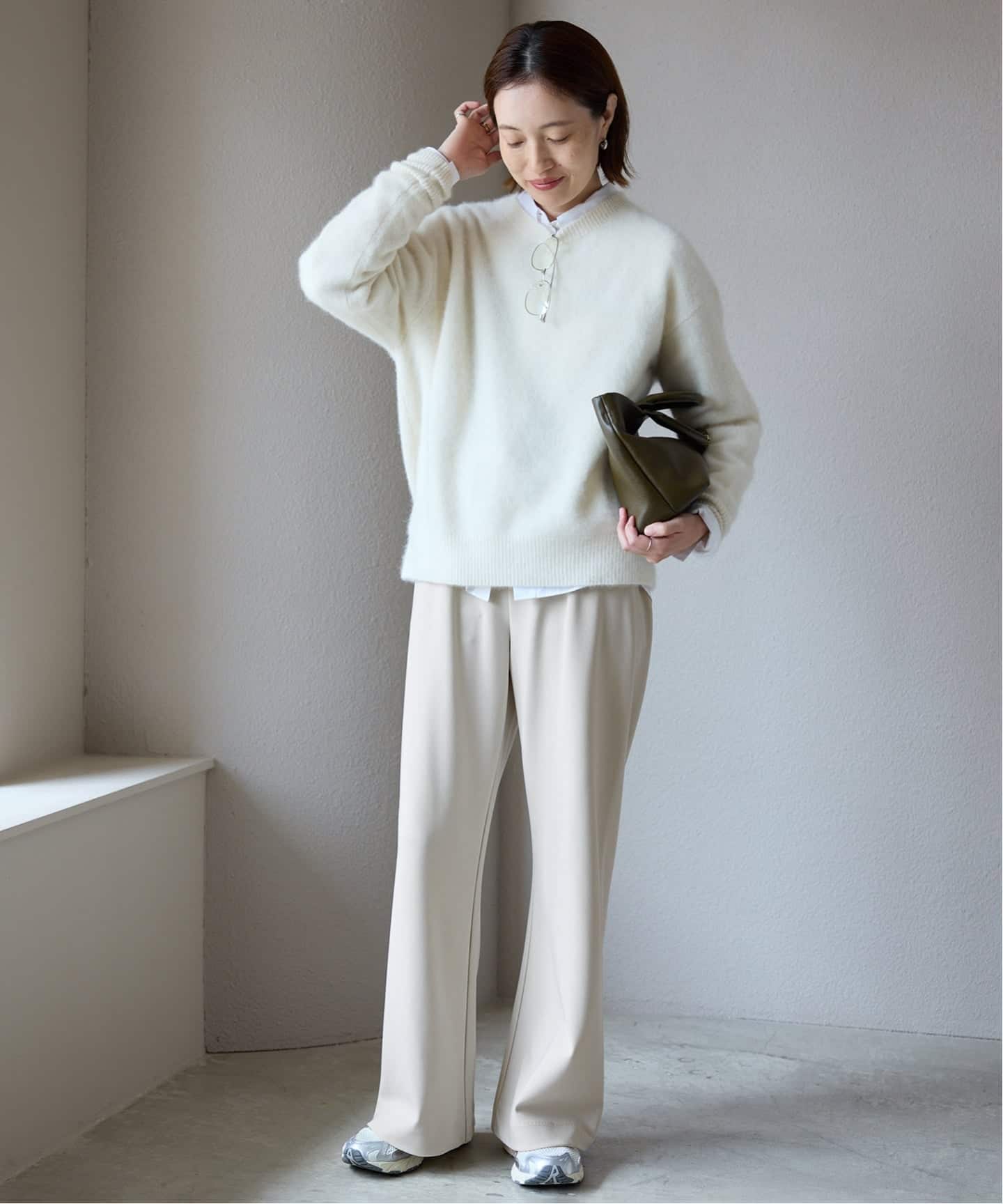 SLOBE IENA
HAMILTONダブルフェイスウールチェスターコート SLOBE IENA 「SLOBE IENA」 ステンカラーコート 38 ベージュ
