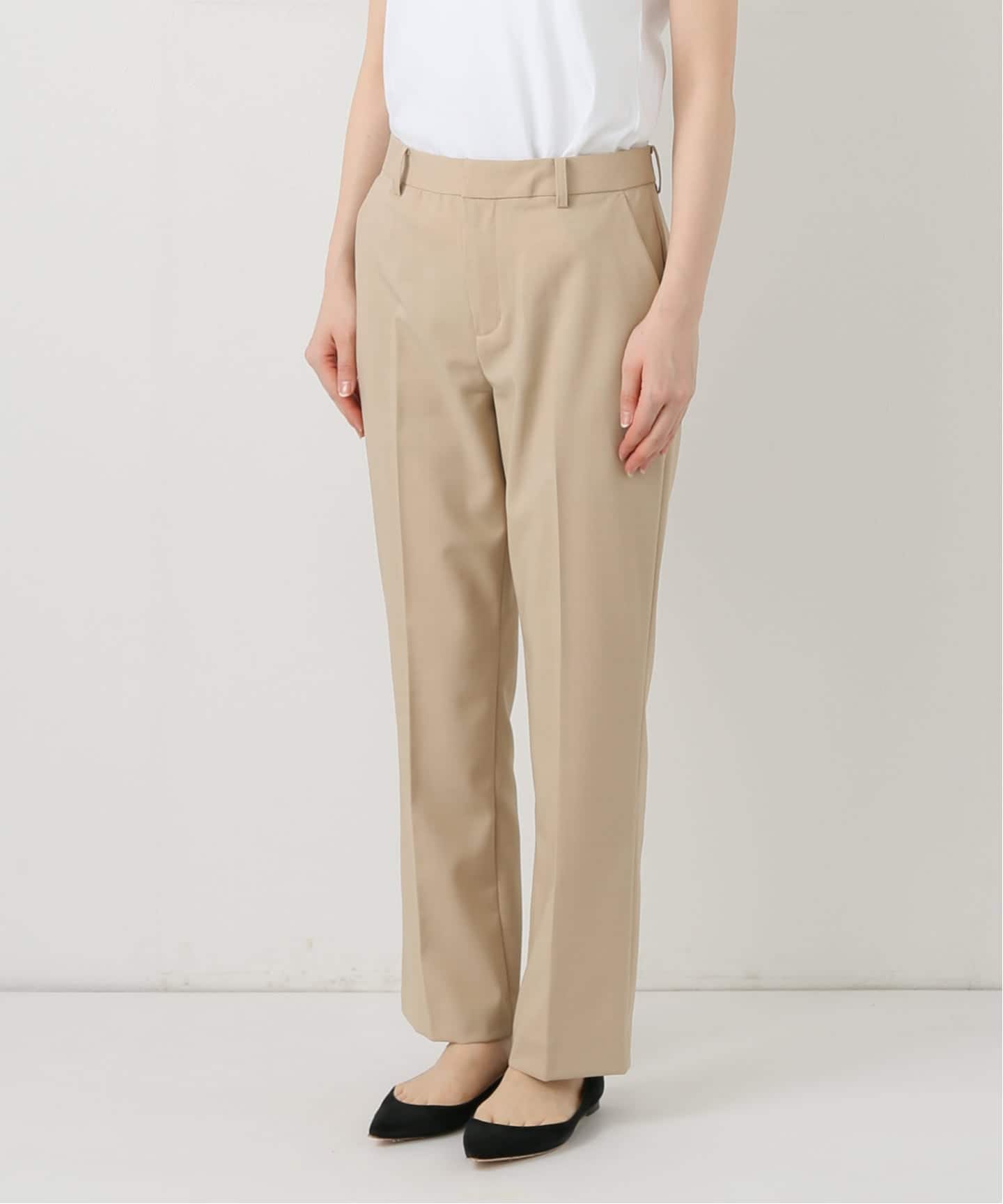 WEB限定/3サイズ展開/追加2》スティックパンツ（スラックス）｜SLOBE