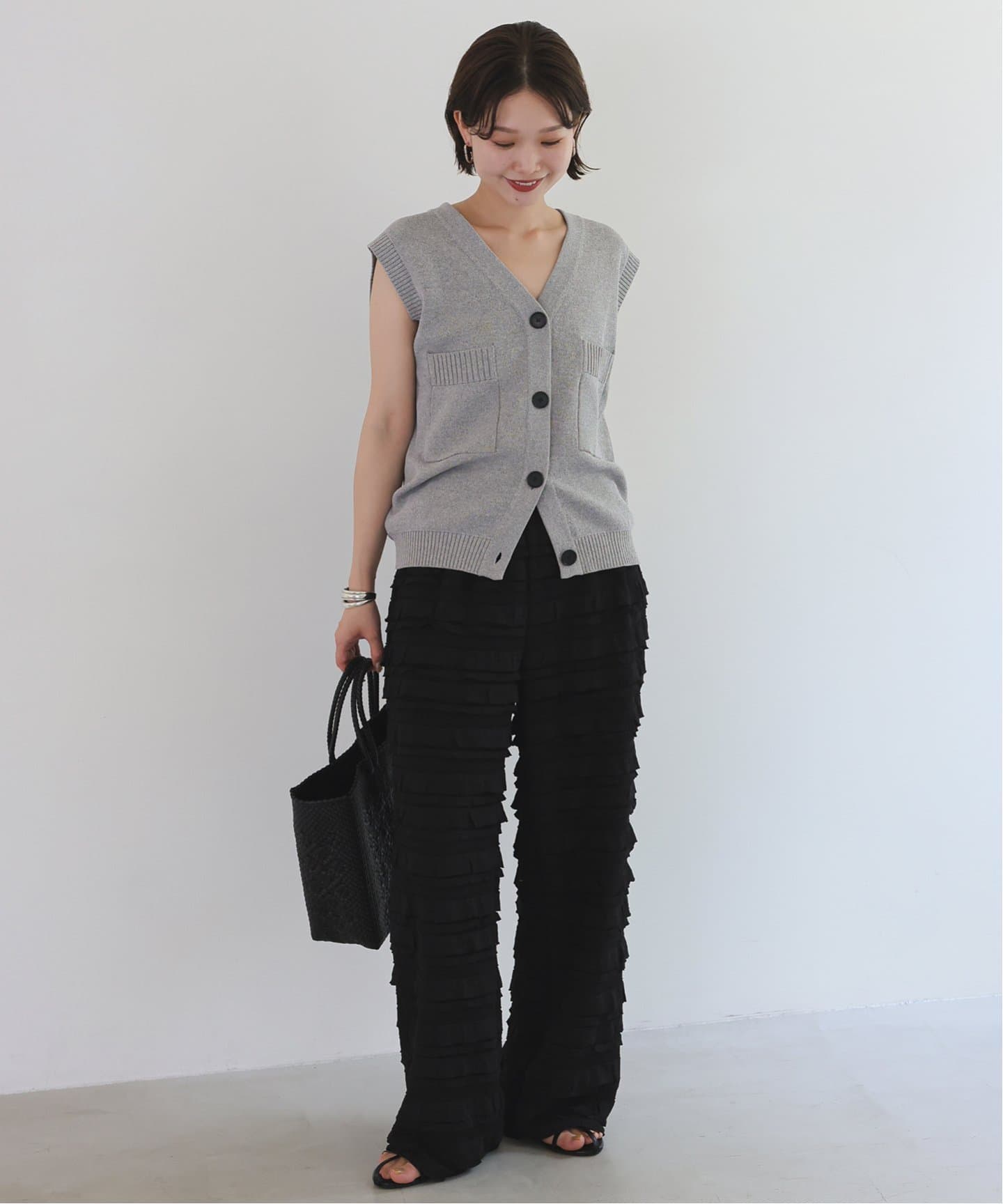 slobe iena フリルカットパンツ　38 SLOBE IENA｜フリルカットパンツ | Rakuten Fashion(楽天