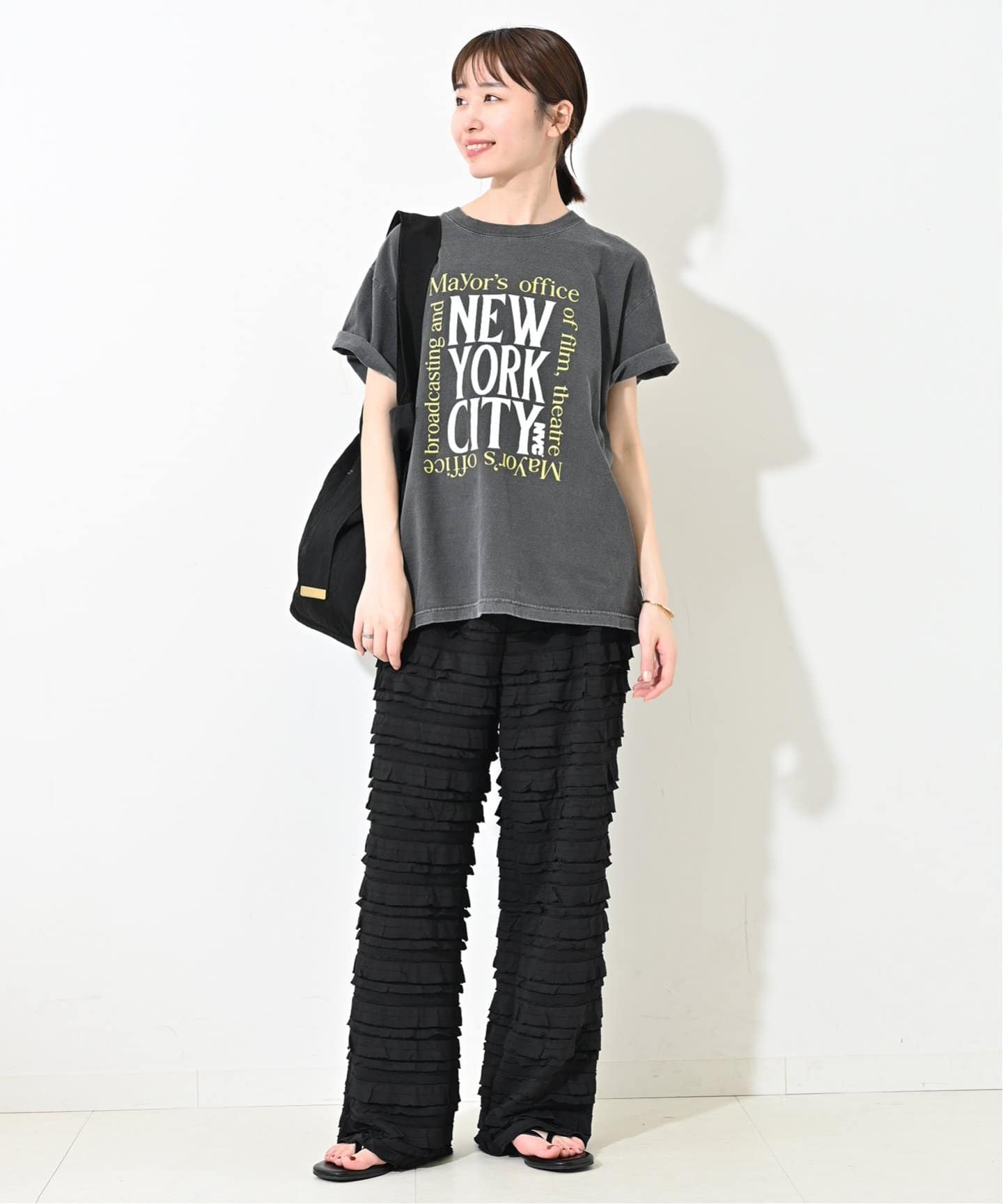 IENA ニットフリルパンツ WEB限定/追加》フリルカットパンツ（その他パンツ）｜SLOBE IENA