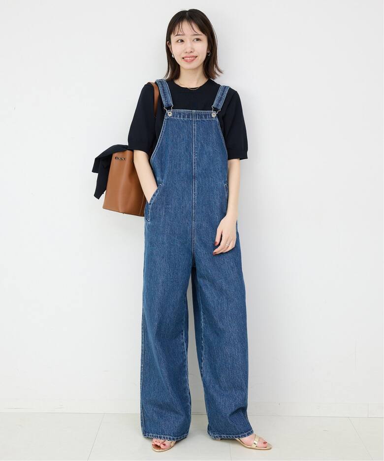 LE DENIM BARE BK サロペット（サロペット／オーバーオール）｜SLOBE 
