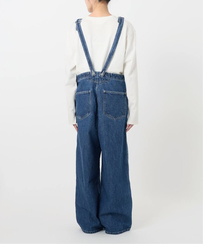 LE DENIM BARE BK サロペット（サロペット／オーバーオール）｜SLOBE