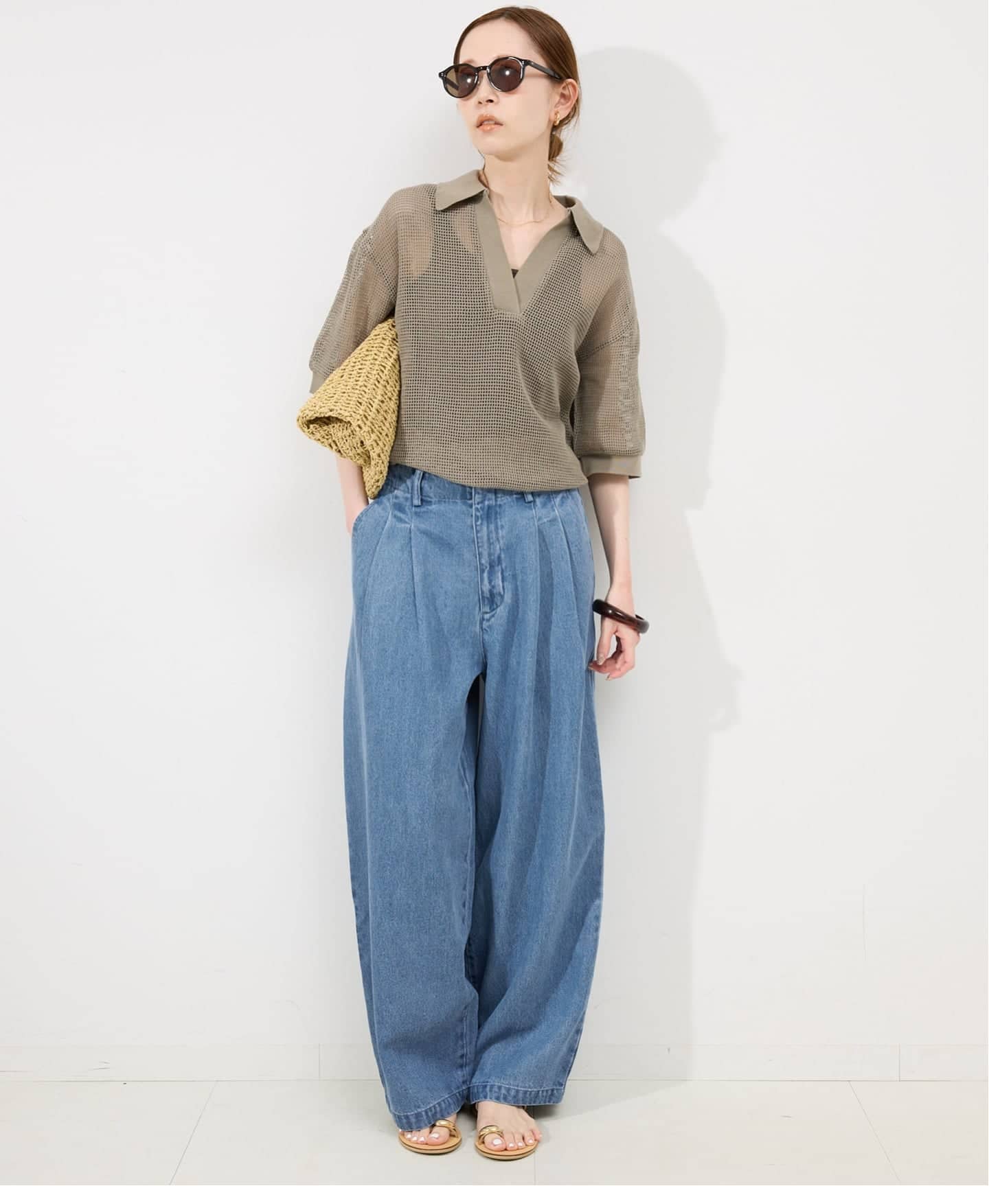 パンツ LEDENIM TUCK TROUSER 36 SLOBE IENA LEDENIM TUCK TROUSER SLOBE IENA 新品未使用 - メルカリ