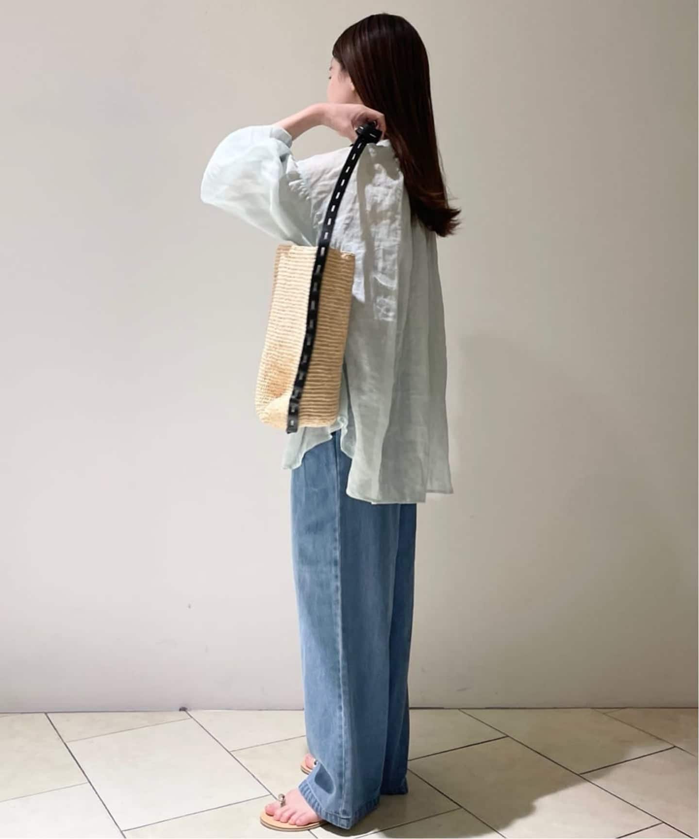 パンツ SLOBE IENA LE DENIM TUCK TROUSER SLOBE IENA｜LE DENIM TUCK TROUSER | Rakuten Fashion(楽天