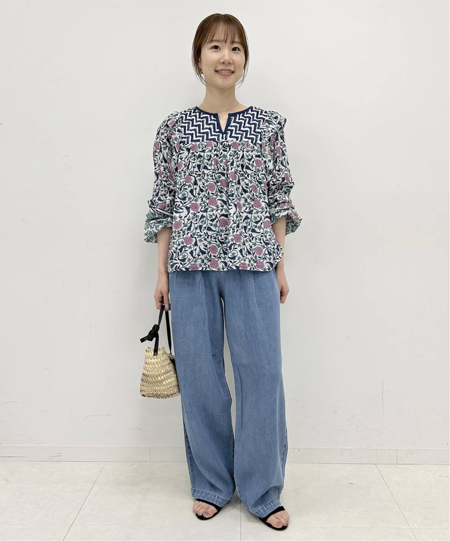 4サイズ展開/追加》LEDENIM TUCK TROUSERデニム（デニムパンツ