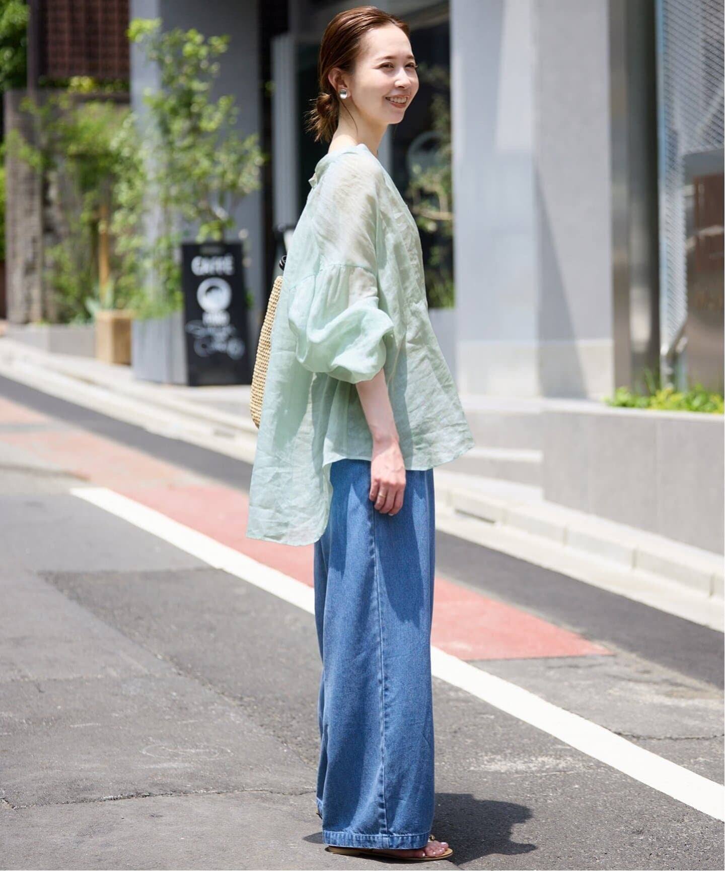 新品タグ付き　SLOBE IENAデニム38 2020SS】新品タグ付き SLOBE IENA スローブイエナ LE DENIM