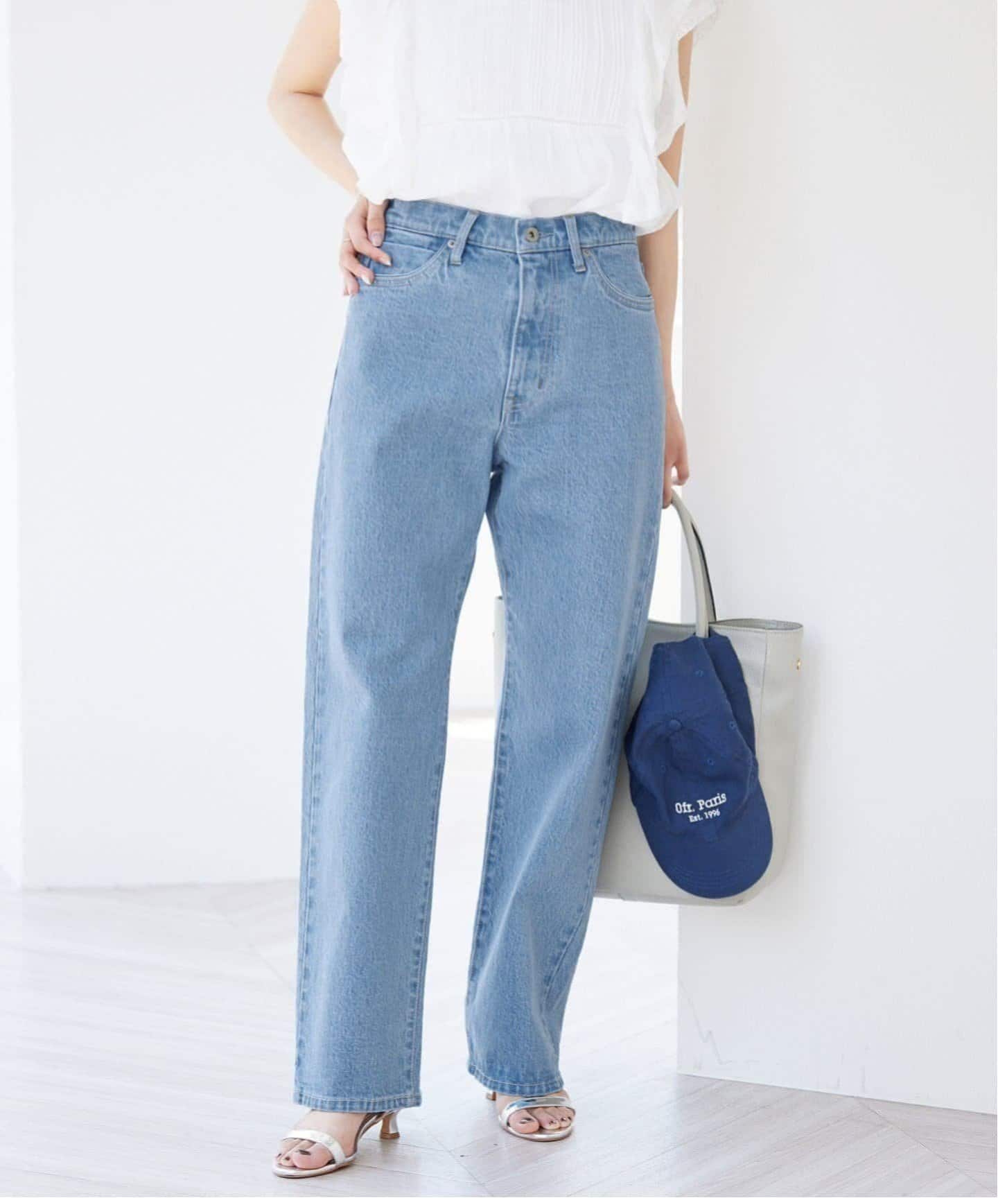 スローブイエナ　ストレートデニム セール】LE DENIM ストレートデニムパンツ◇（デニムパンツ