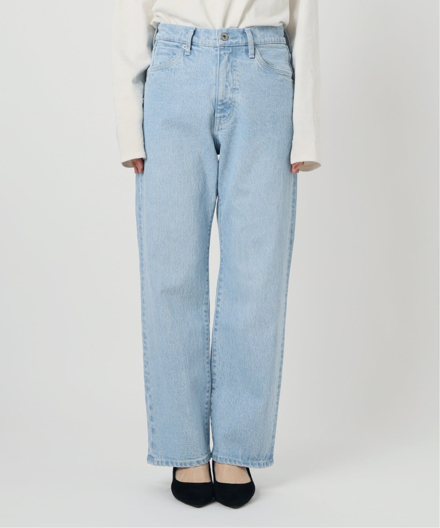 【2024SS】 SLOBE IENA LE DENIM ストレートデニム 36 SLOBE IENA LE DENIM ストレートパンツ 36 2024SS - メルカリ