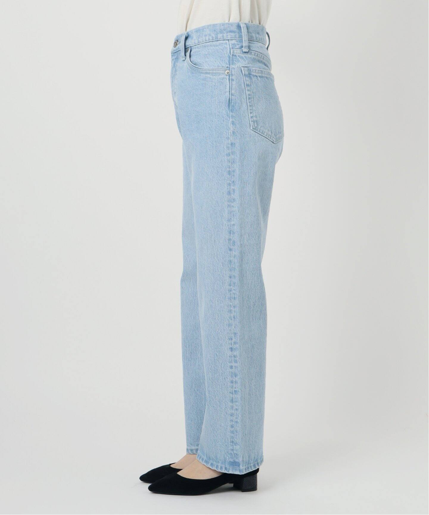新品タグ付き SLOBE IENA LE DENIMストレートデニム SLOBE IENA パンツ デニム ジーンズ 「追加5」LE DENIM