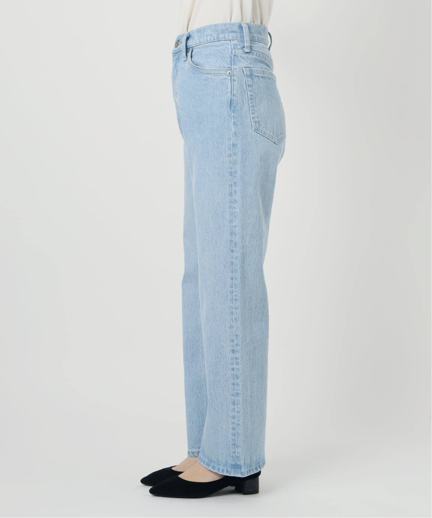 3サイズ展開/追加6》LE DENIM ストレートデニムパンツ（デニムパンツ