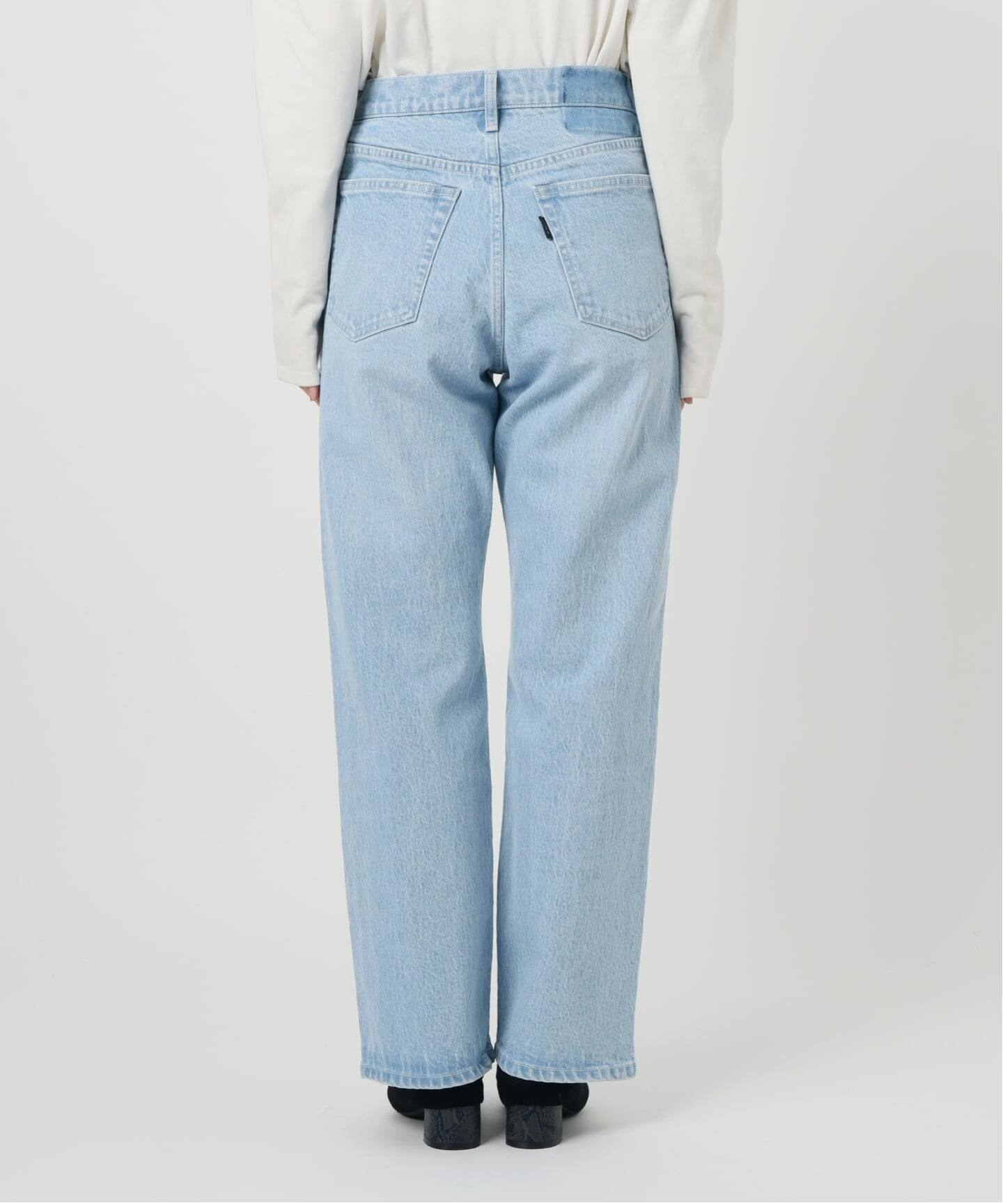 3サイズ展開/追加6》LE DENIM ストレートデニムパンツ（デニムパンツ
