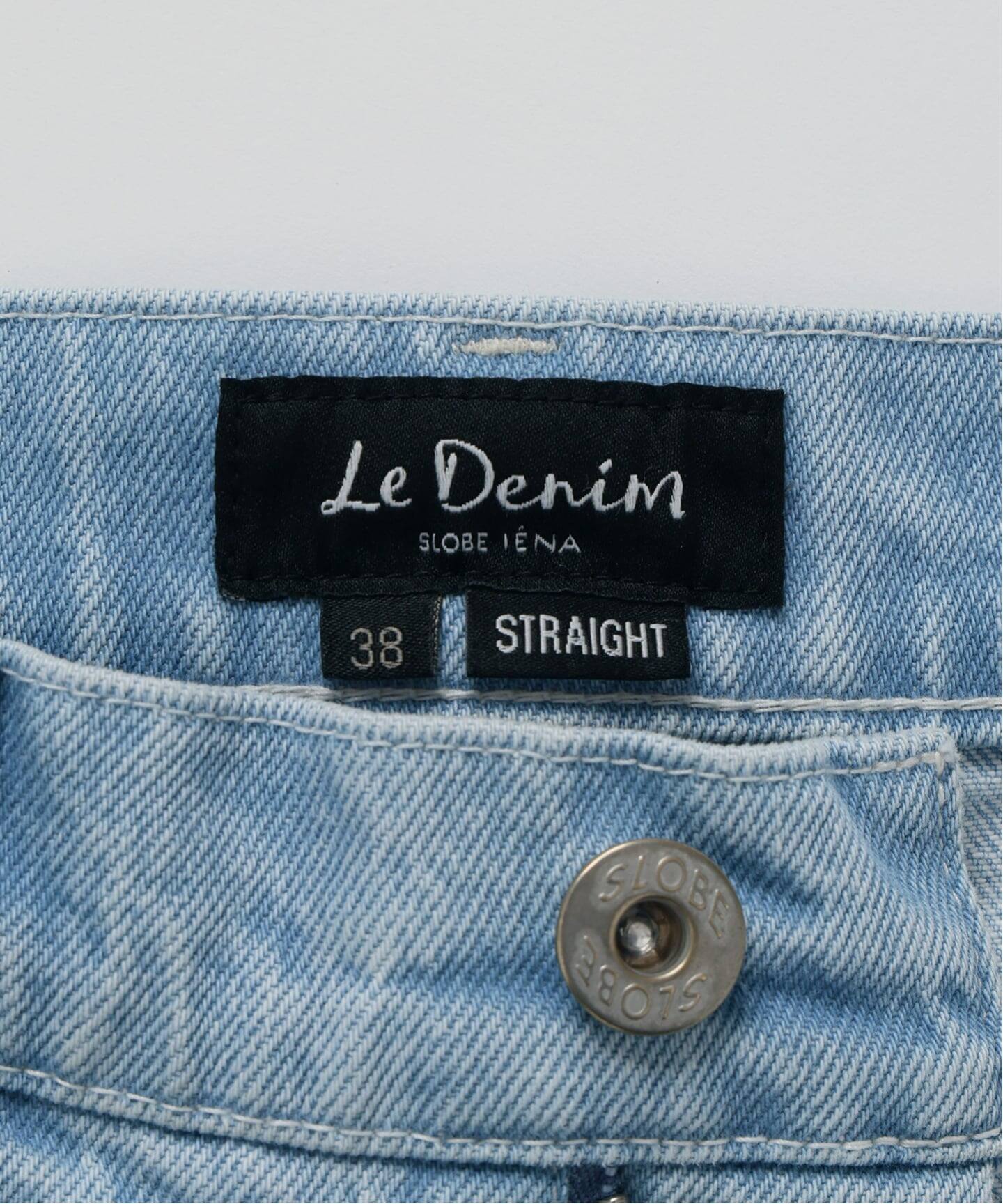 3サイズ展開/追加6》LE DENIM ストレートデニムパンツ（デニムパンツ