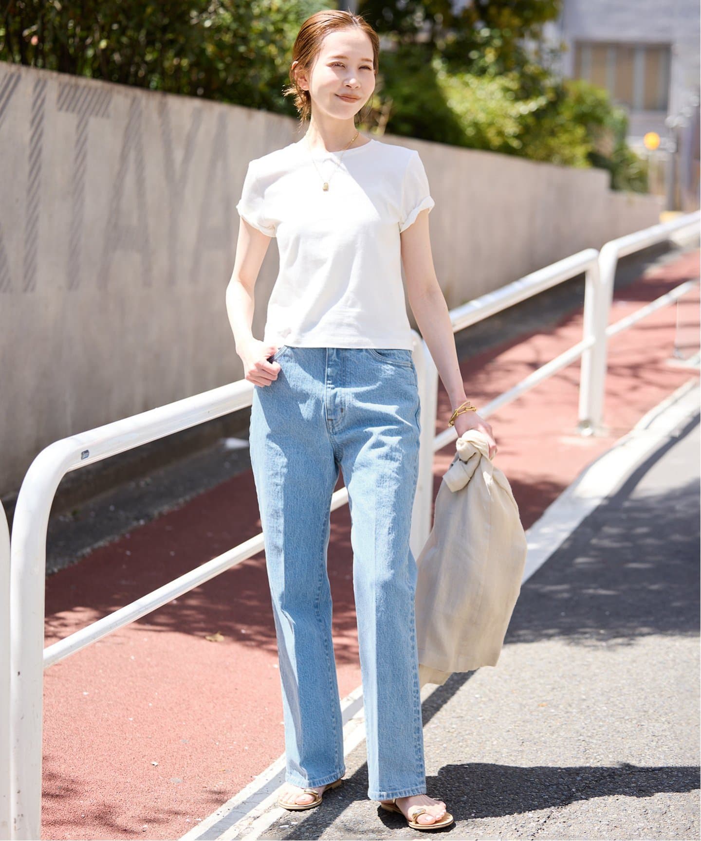 スローブイエナ／LE DENIM スリムフレアレングス デニムパンツ 38 セール】LE DENIM スリムフレアレングス（その他パンツ）｜SLOBE