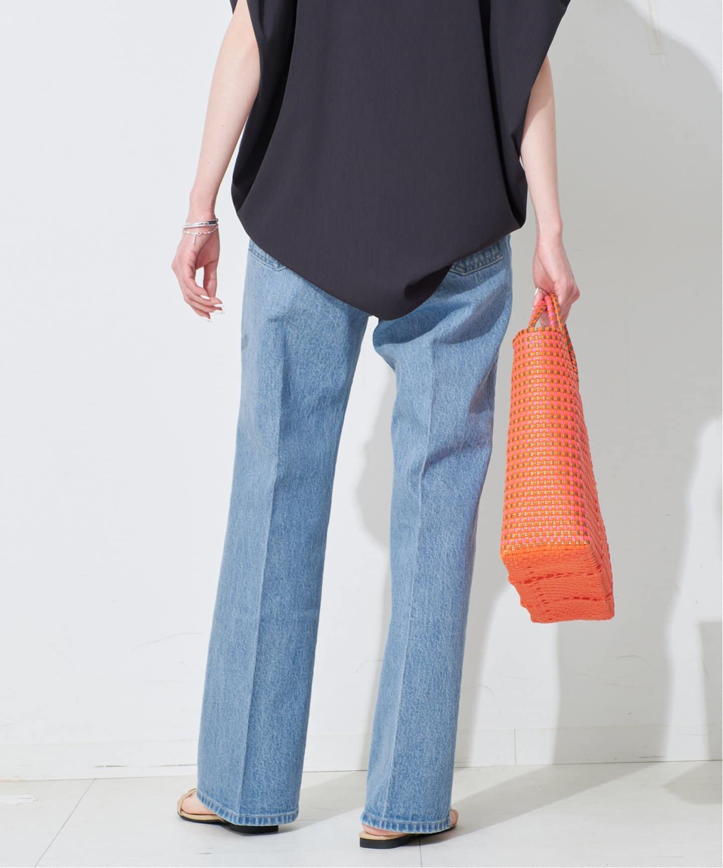 LE DENIM スリムフレアレングス（デニムパンツ・ジーンズ