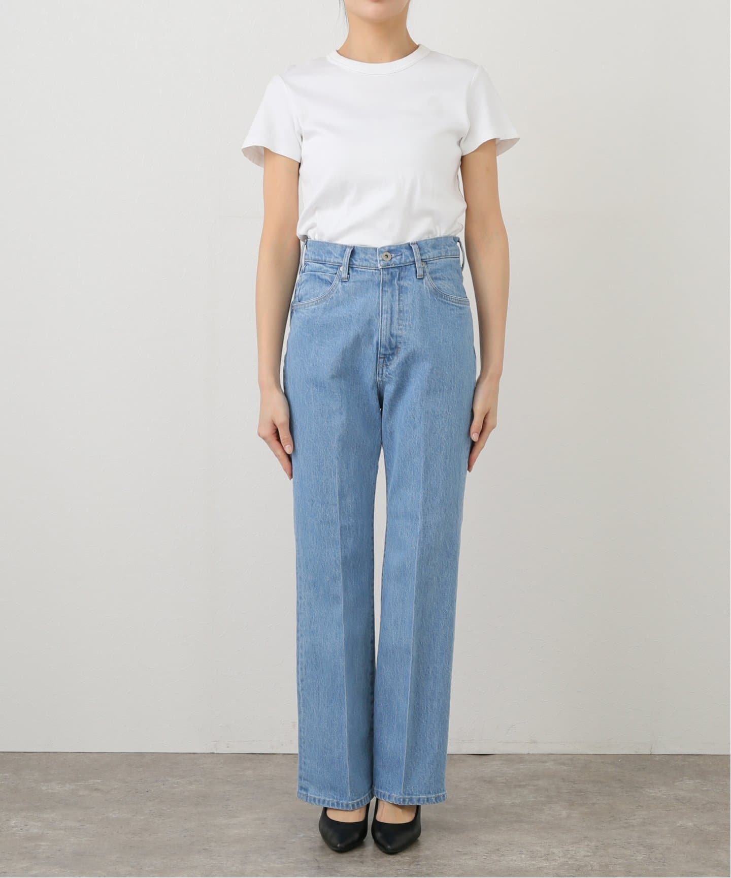 LE DENIM スリムフレアレングス（デニムパンツ・ジーンズ