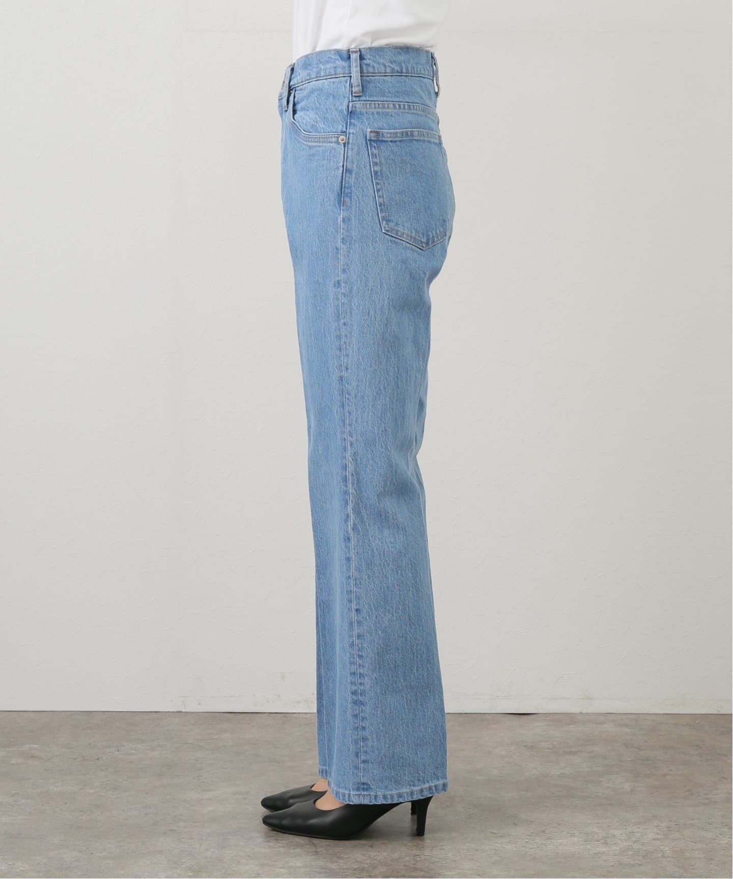【ポニコ】SLOBE IENA LE DENIM スリムフレアレングス LE DENIM スリムフレアレングス（デニムパンツ・ジーンズ