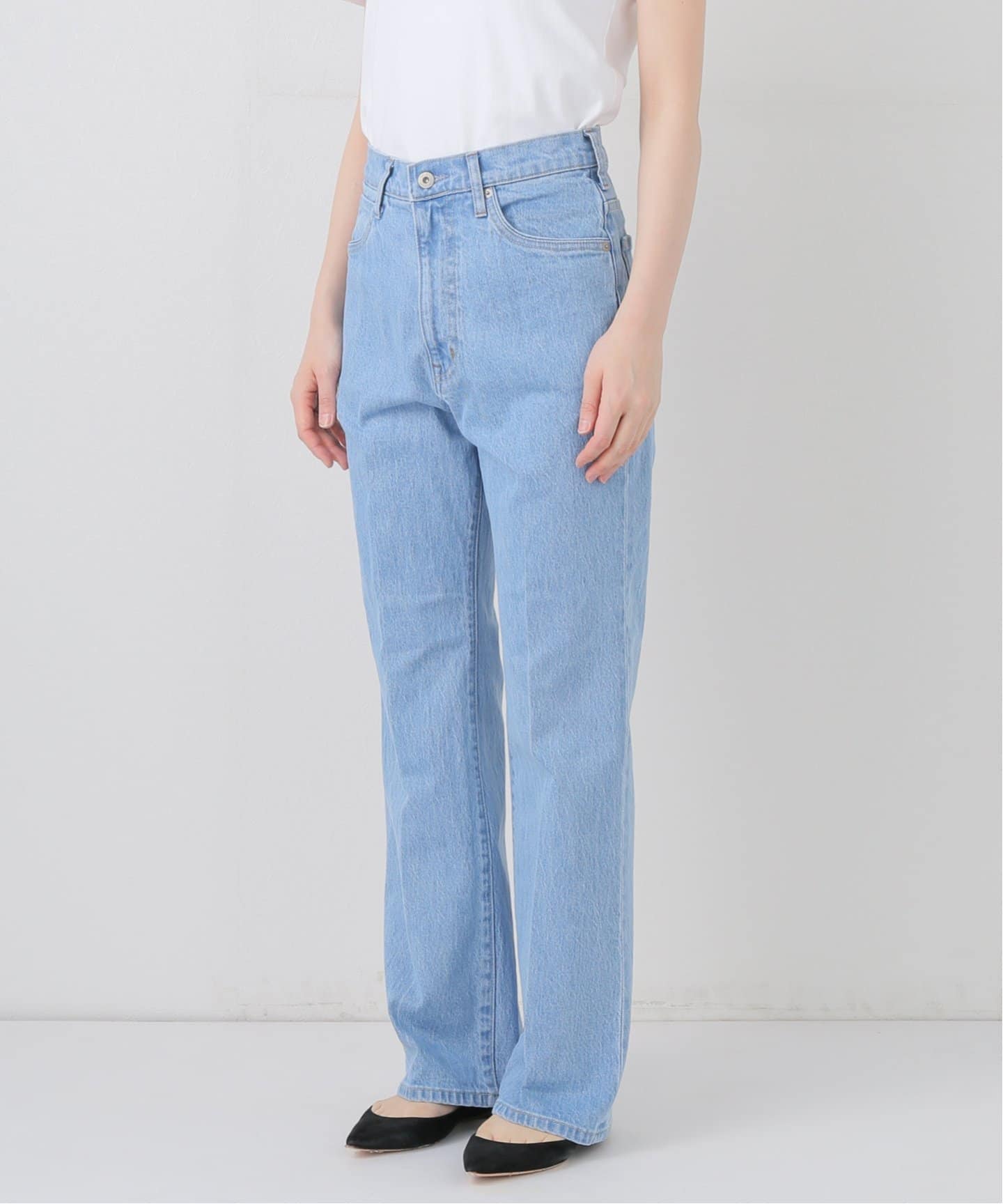 LE DENIM スリムフレアレングス（デニムパンツ・ジーンズ