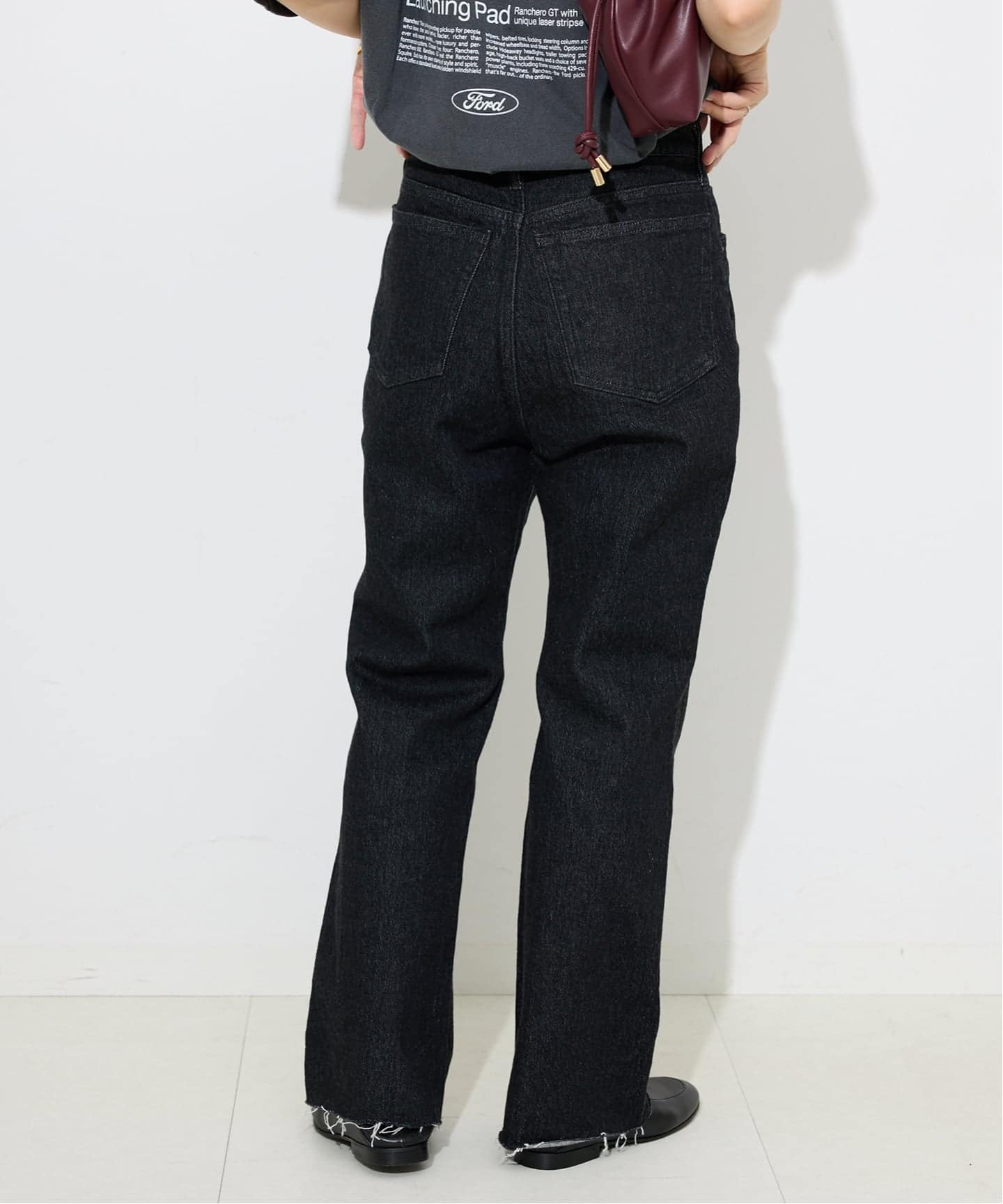 LE DENIM MOMMY ANKLE LEG（デニムパンツ・ジーンズ）｜SLOBE IENA