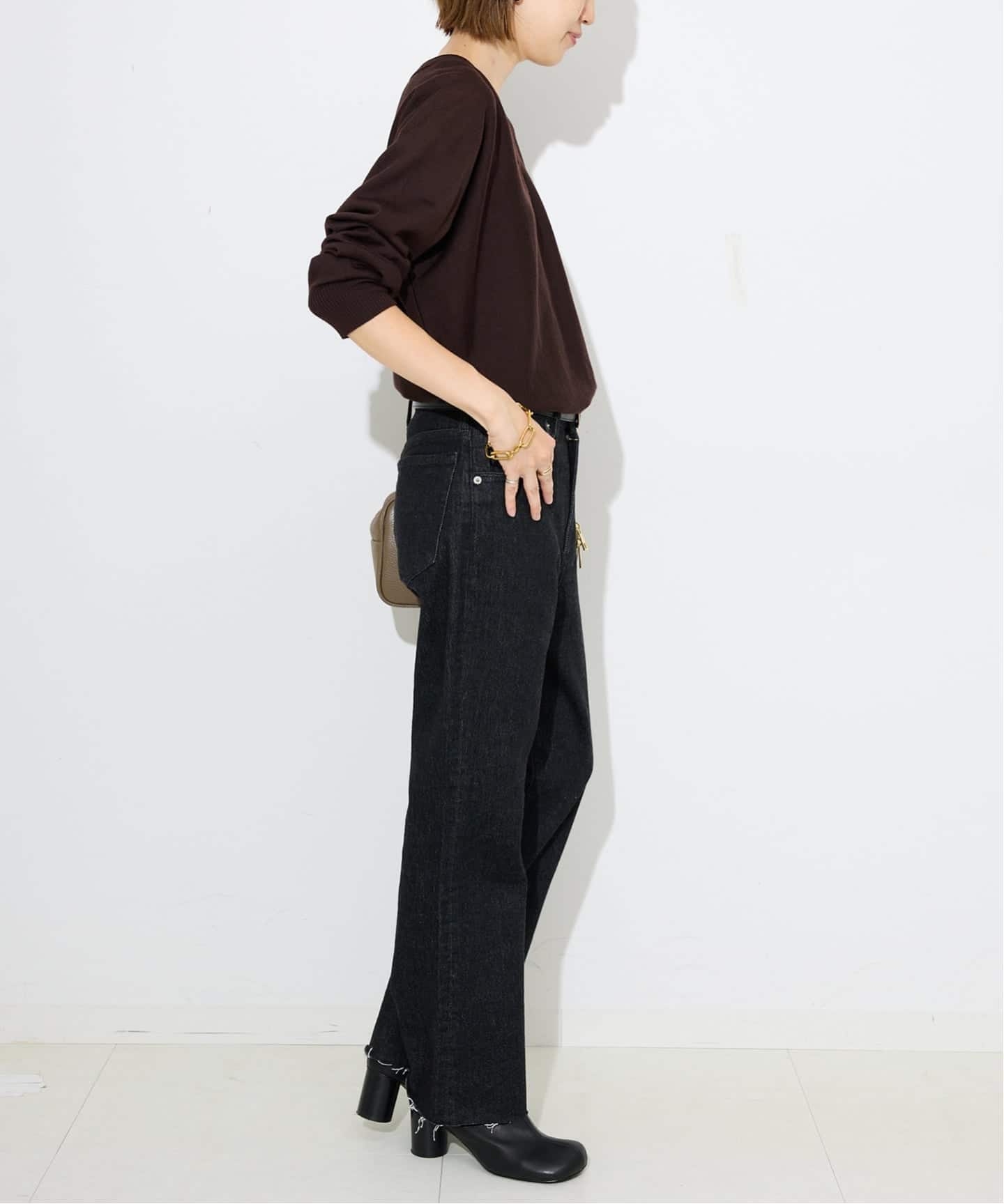 LE DENIM MOMMY ANKLE LEG（デニムパンツ・ジーンズ）｜SLOBE IENA