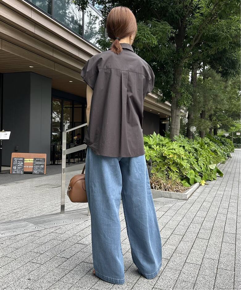 4サイズ展開/追加4》LEDENIM TUCK TROUSERデニム（デニムパンツ