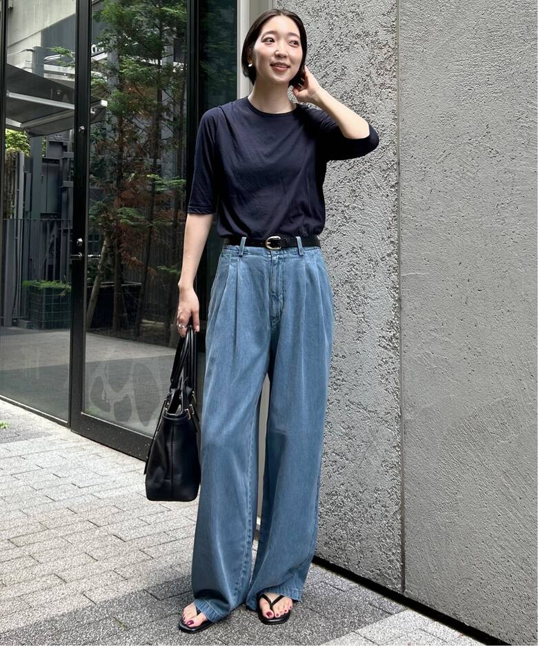 4サイズ展開/追加4》LEDENIM TUCK TROUSERデニム（デニムパンツ 