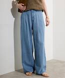 《4サイズ展開/WEB限定/追加4》LEDENIM TUCK TROUSERデニム
